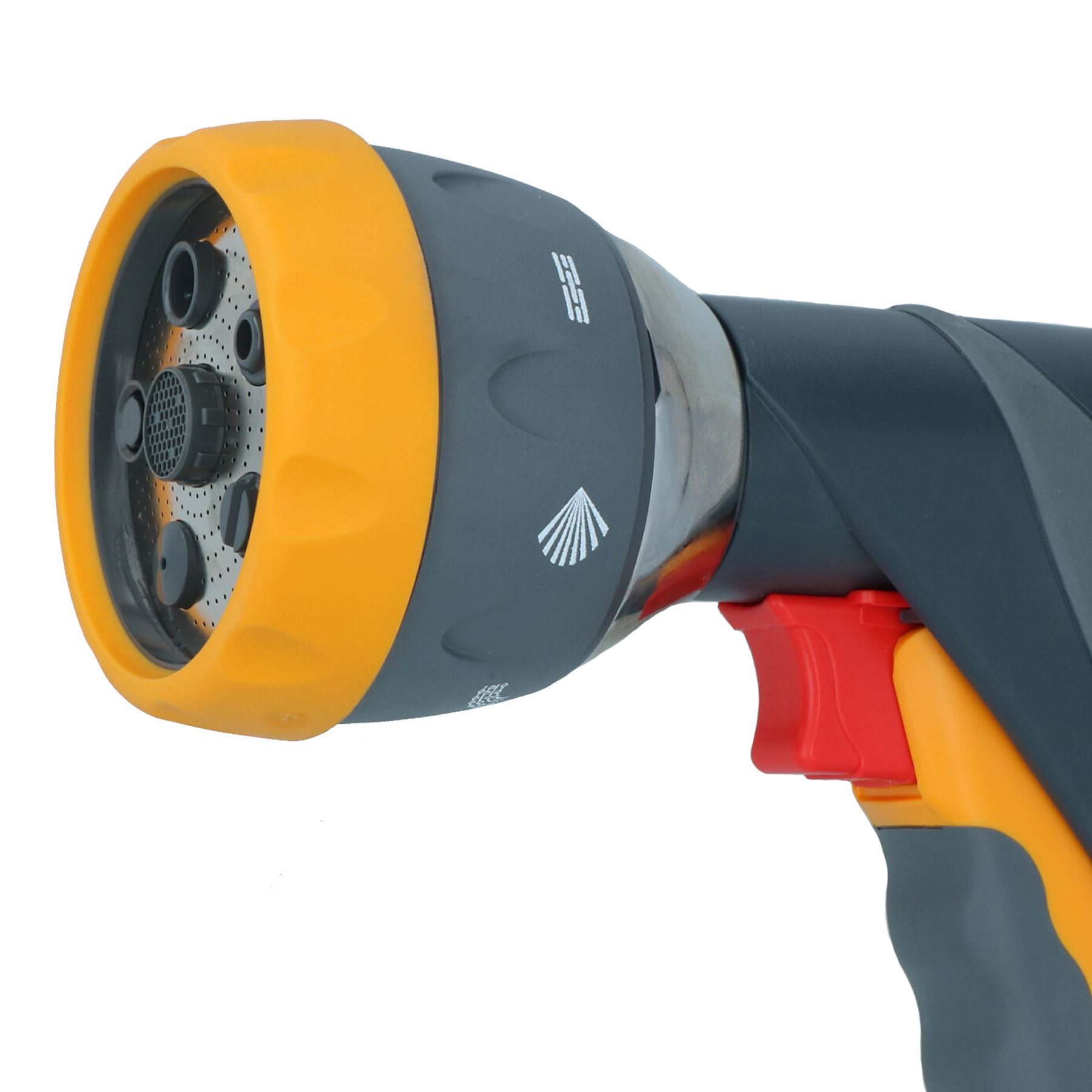 Hozelock Multi Spray Gun Pro Water Nozzle Hose Pipe 7 Function Metal Cleaning - Picture 19 of 21