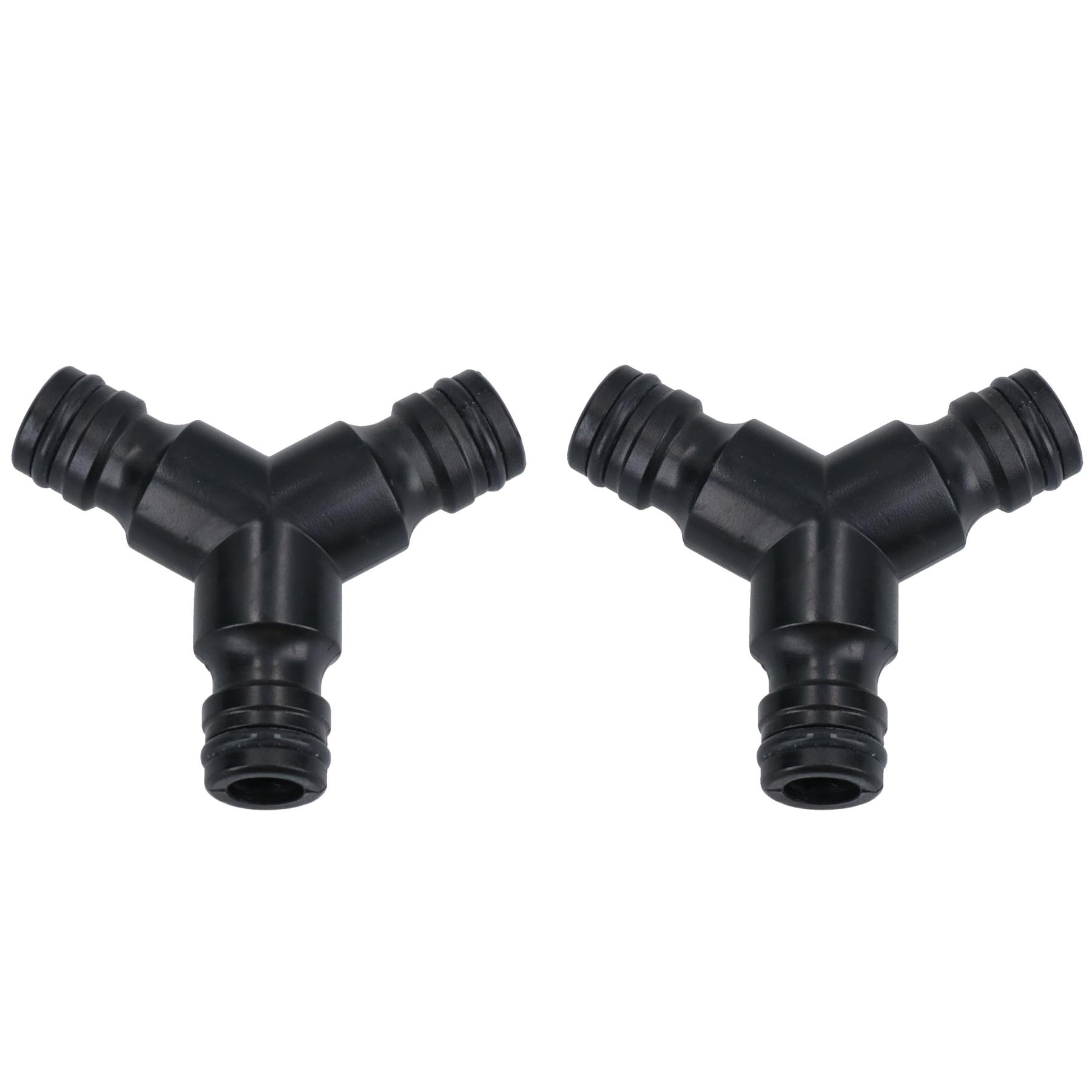 3 Way Garden Hose Pipe Coupler Connector Joiner Watering Water Pipes - Picture 8 of 31