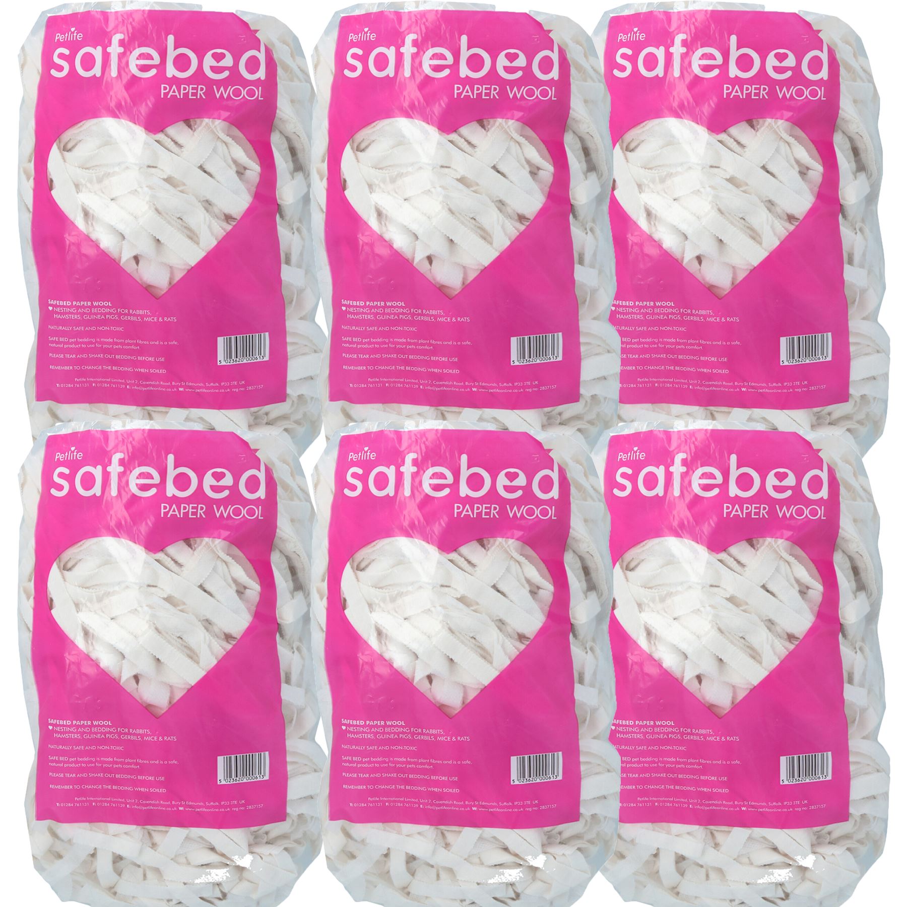 220g Small Animal Hamster Gerbils Mice Rats Paper Wool Bedding Nesting