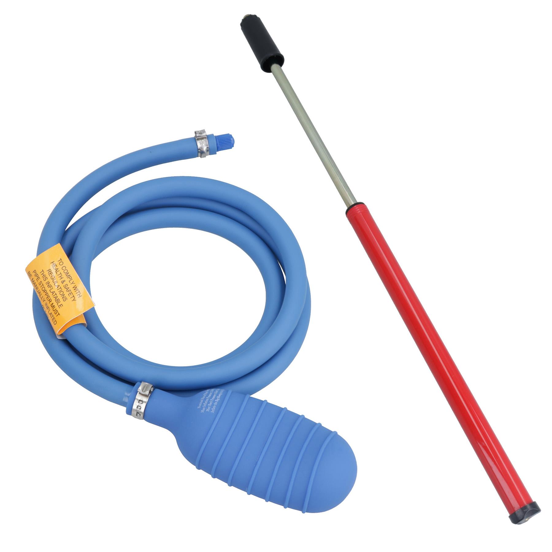 PVC Dichtung aufblasbarer Test-Airbag 4"" (100 mm) oder 6"" (150 mm) Ablaufrohr Straupf - Bild 34 von 111