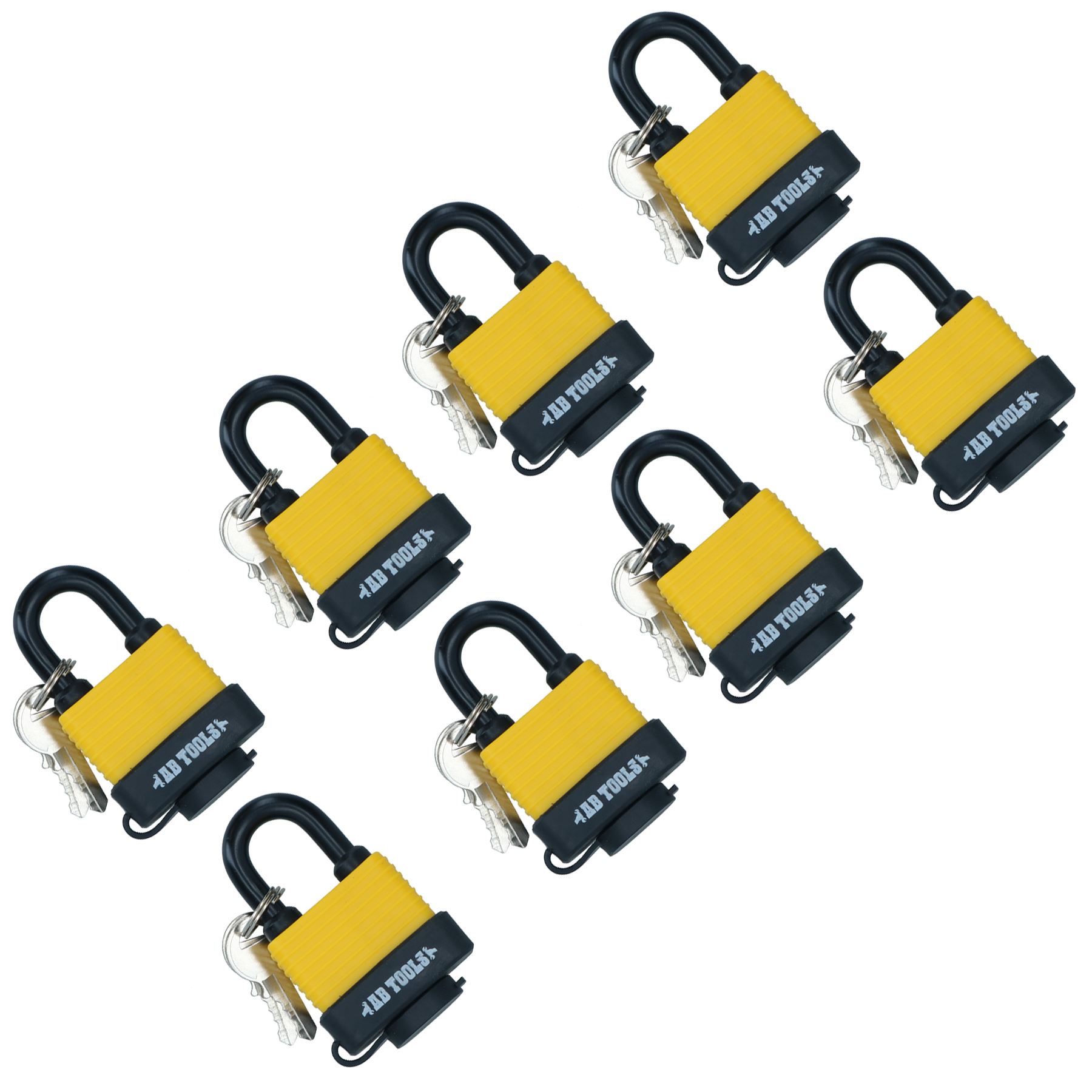 40mm Keyed Alike Padlocks Security Locks Weather Resistant + Waterproof - Picture 8 of 19