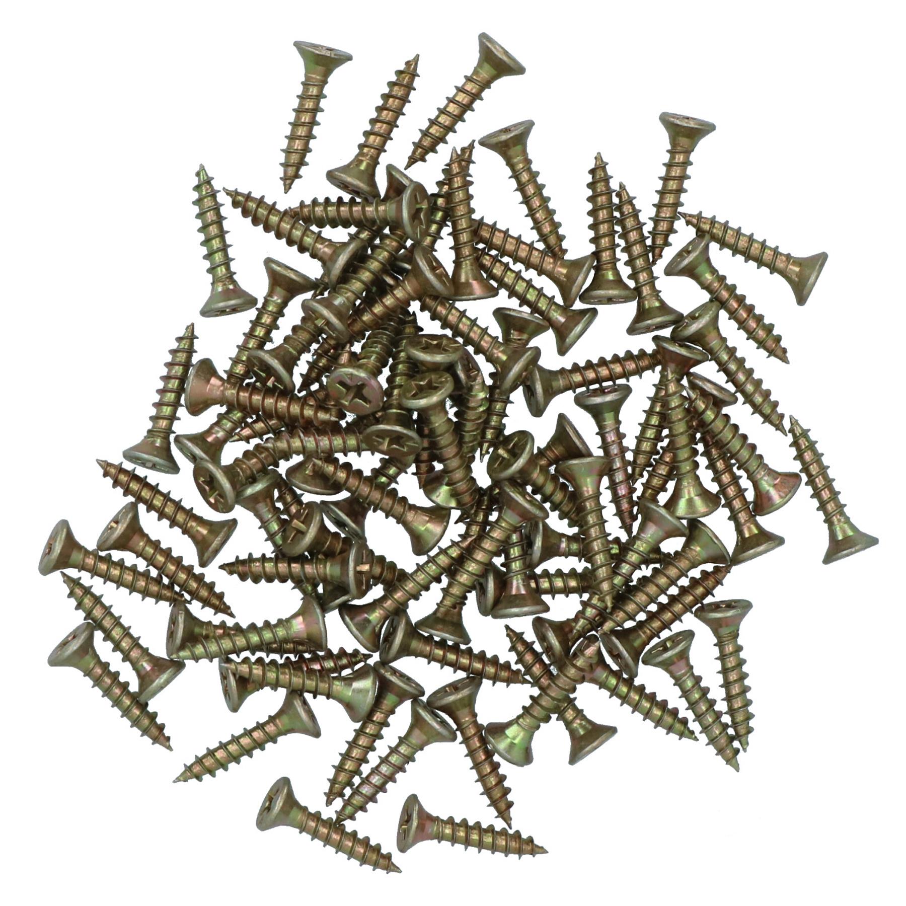 Tornillos de madera de aglomerado multiusos contrahundidos pozi de 20 mm de largo - Imagen 15 de 18