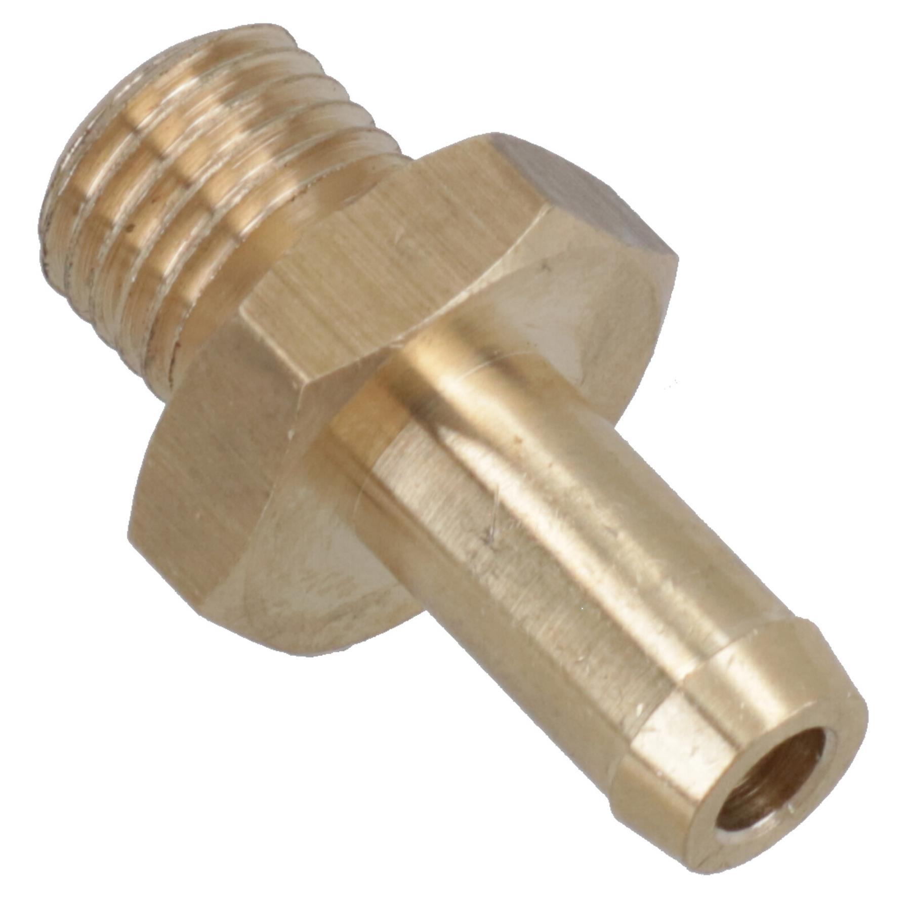 Conector adaptador de cola de manguera de tubo de freno de latón 7/16 macho - 5/16 UNF - Imagen 10 de 21