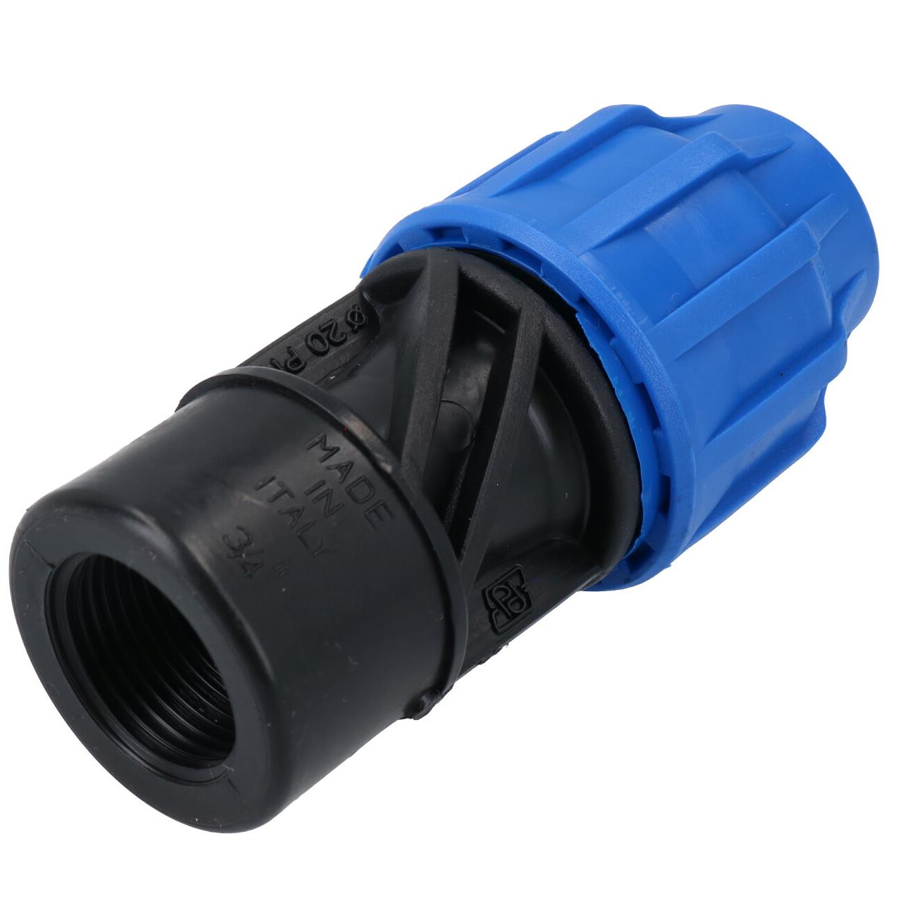 20mm x 3/4" MDPE Female Adapter Compression Coupling Fitting Water Pipe - Picture 22 of 25