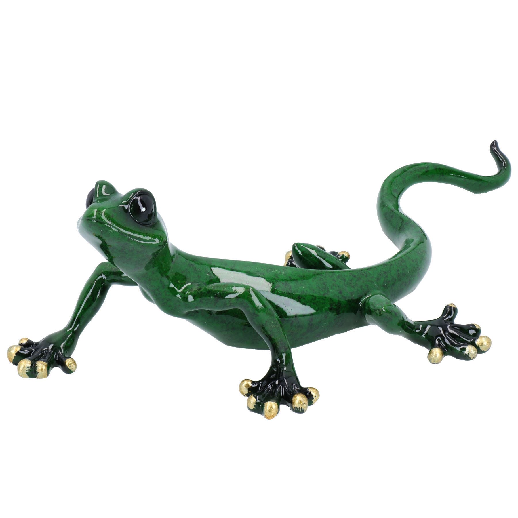 Gecko Lizard Resin Wall Shed Fence Sculpture Decor Statue Ornament House - Picture 15 of 29