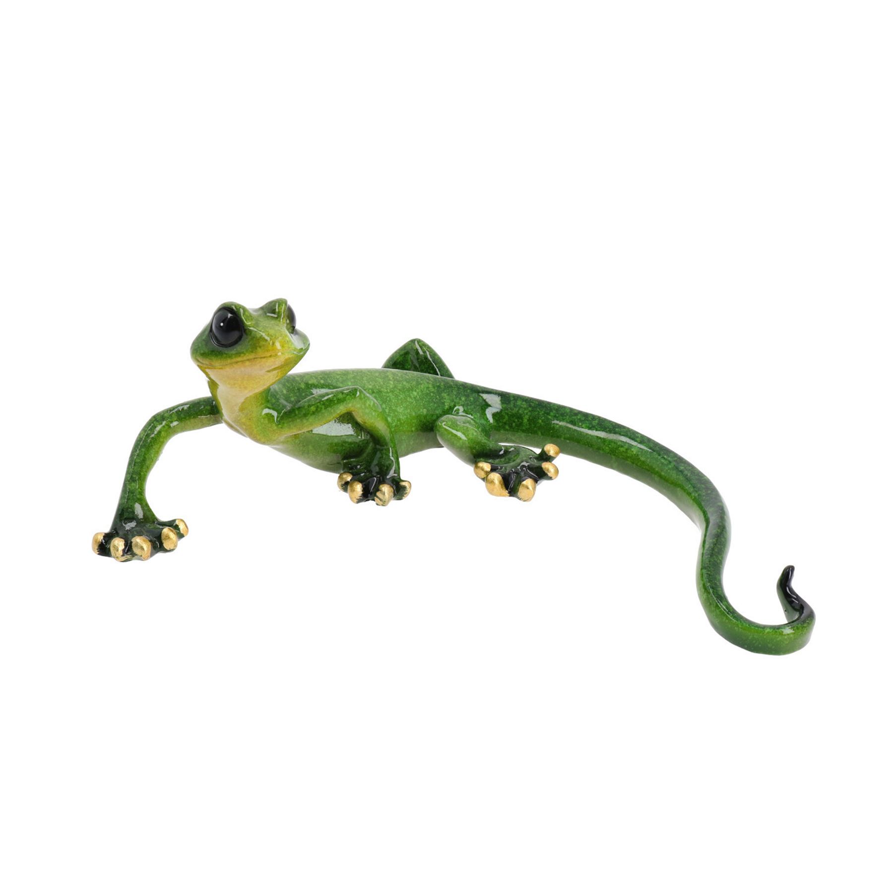 Gecko Lizard Resin Wall Shed Fence Sculpture Decor Statue Ornament House - Picture 17 of 29