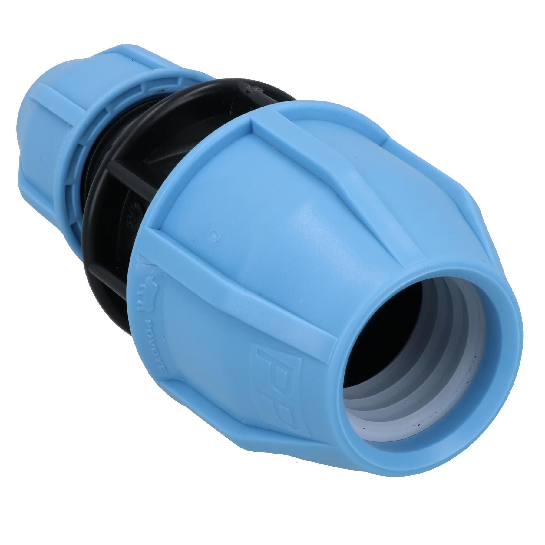 32mm x 20mm MDPE Reducing Coupler Pipe Union Cold Water System Fitting - Picture 3 of 19