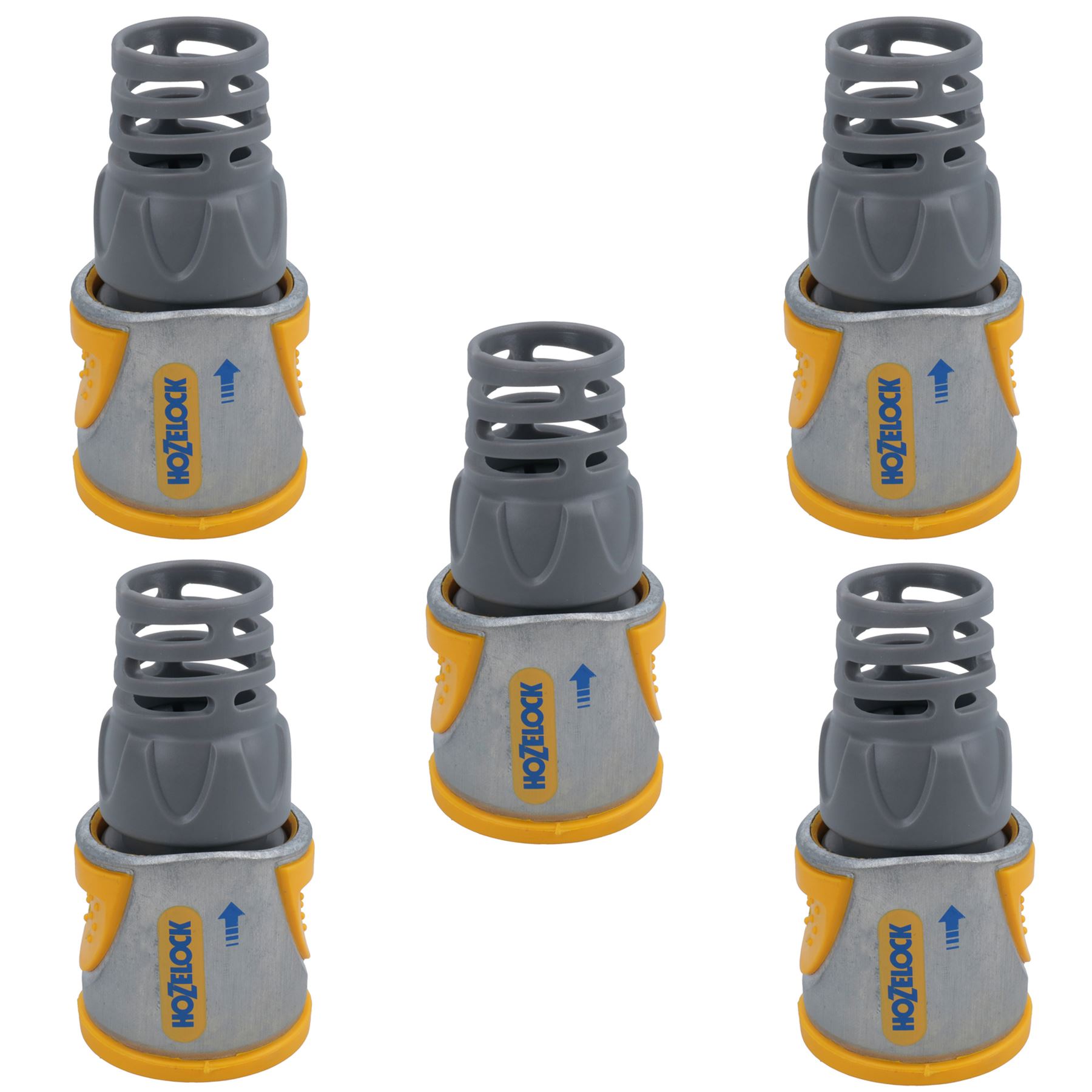 Conector de extremo de tubo de manguera de metal Hozelock montaje de liberación rápida riego profesional - Imagen 15 de 28