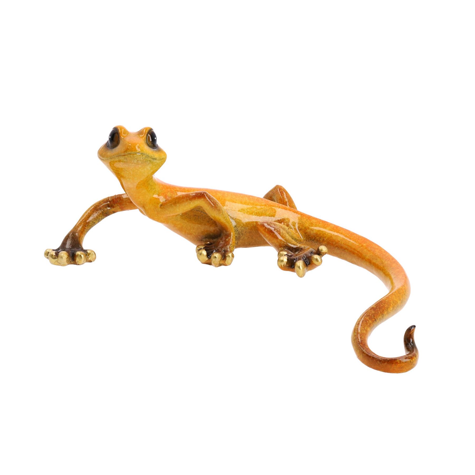 Gecko Lizard Resin Wall Shed Fence Sculpture Decor Statue Ornament House - Picture 16 of 29