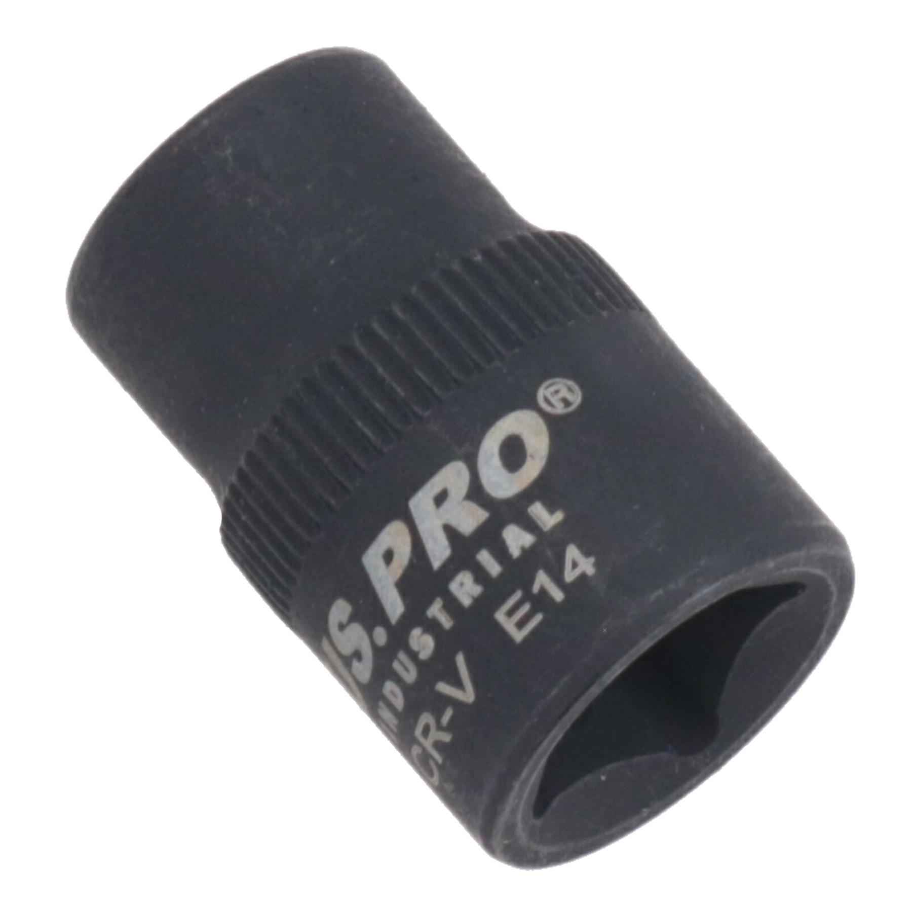 Enchufe Torx Star E de impacto impactado hembra 3/8 pulgadas unidad poco profunda E5 - E24 - Imagen 69 de 109