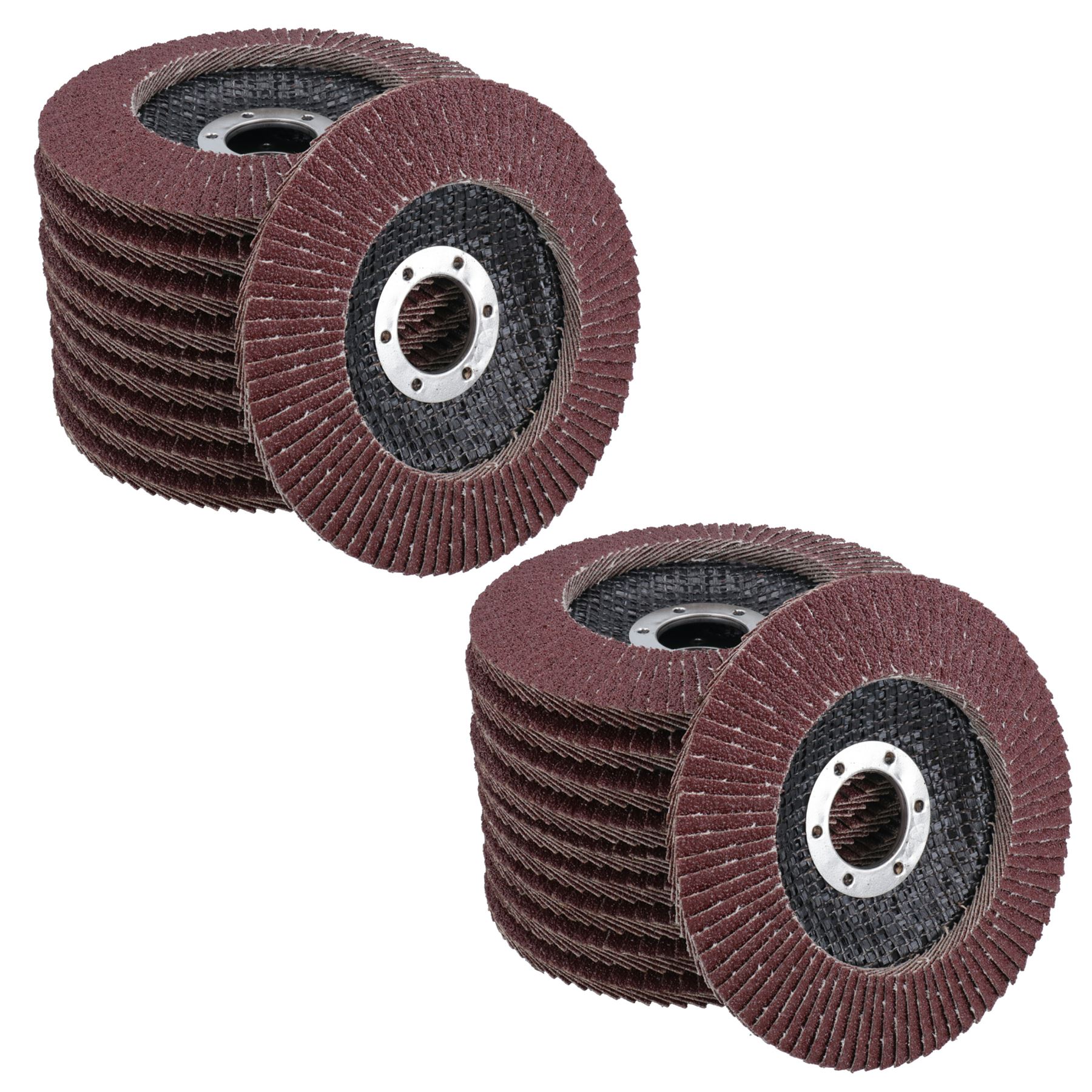 Type 29 Premium Flap Grinding Sanding Discs 80 Flaps 80 Grit Medium 115mm - Picture 8 of 40