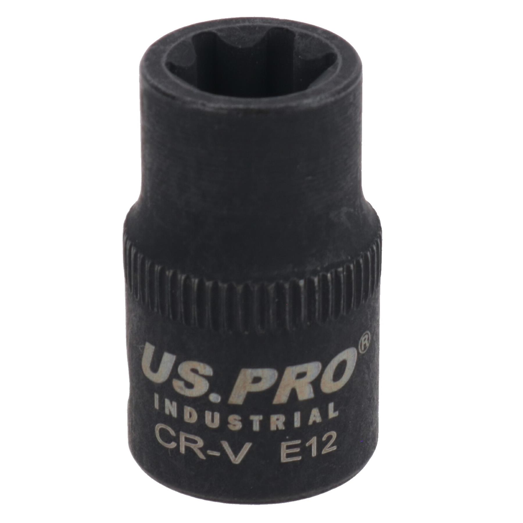 Enchufe Torx Star E de impacto impactado hembra 3/8 pulgadas unidad poco profunda E5 - E24 - Imagen 56 de 109