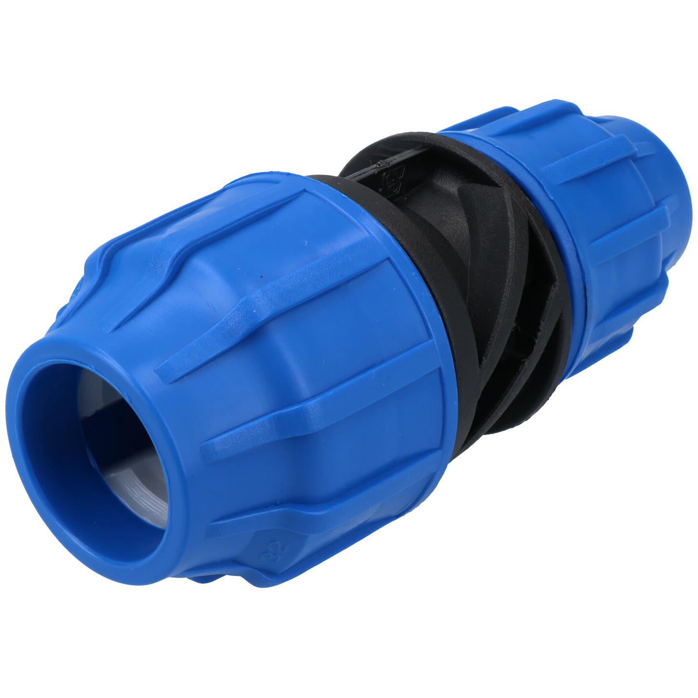 32mm x 25mm MDPE Reducing Coupler Pipe Union Cold Water System Fitting - Picture 10 of 19