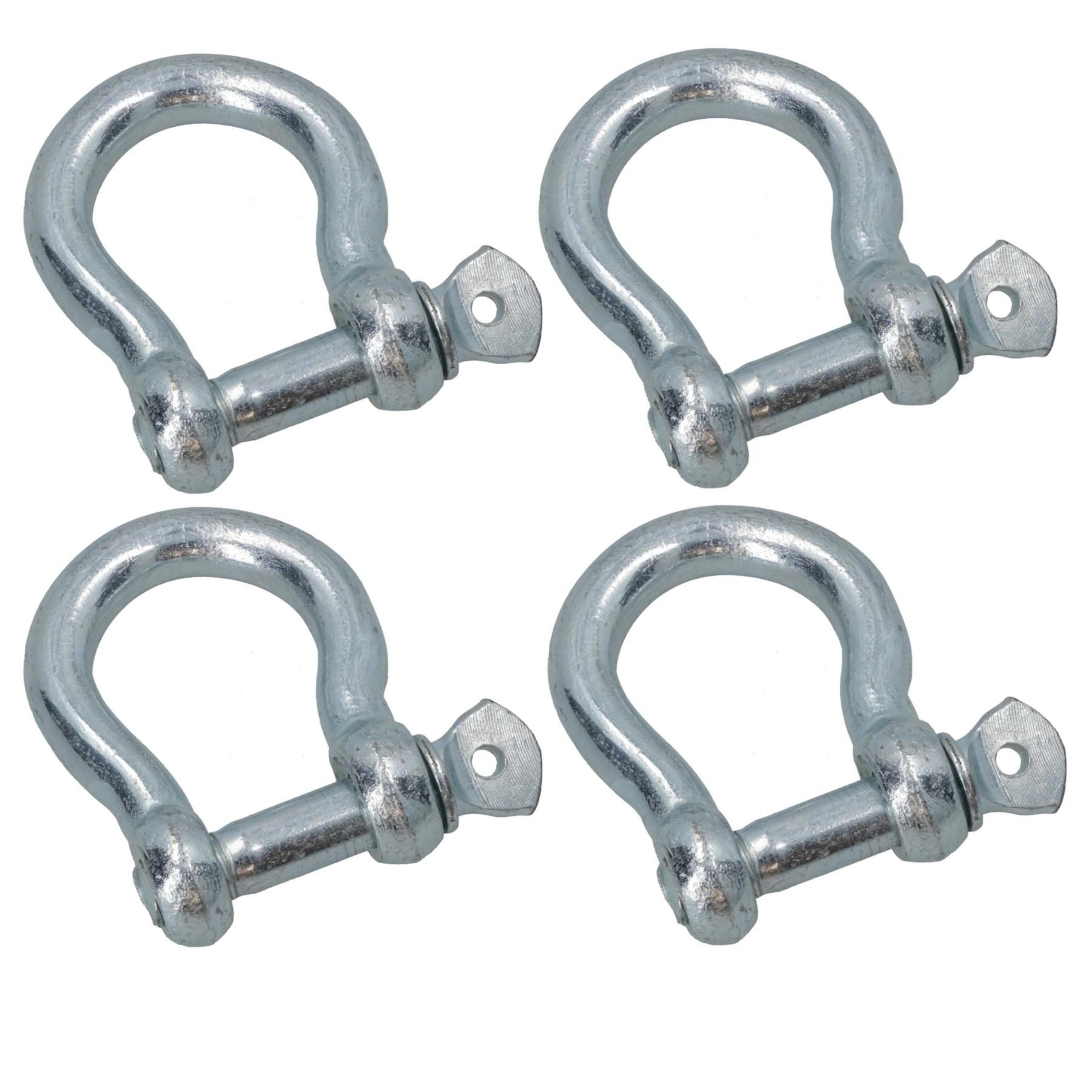 Grillete de arco galvanizado de 10 mm grillete único enlace candelabro barco yate - Imagen 15 de 42