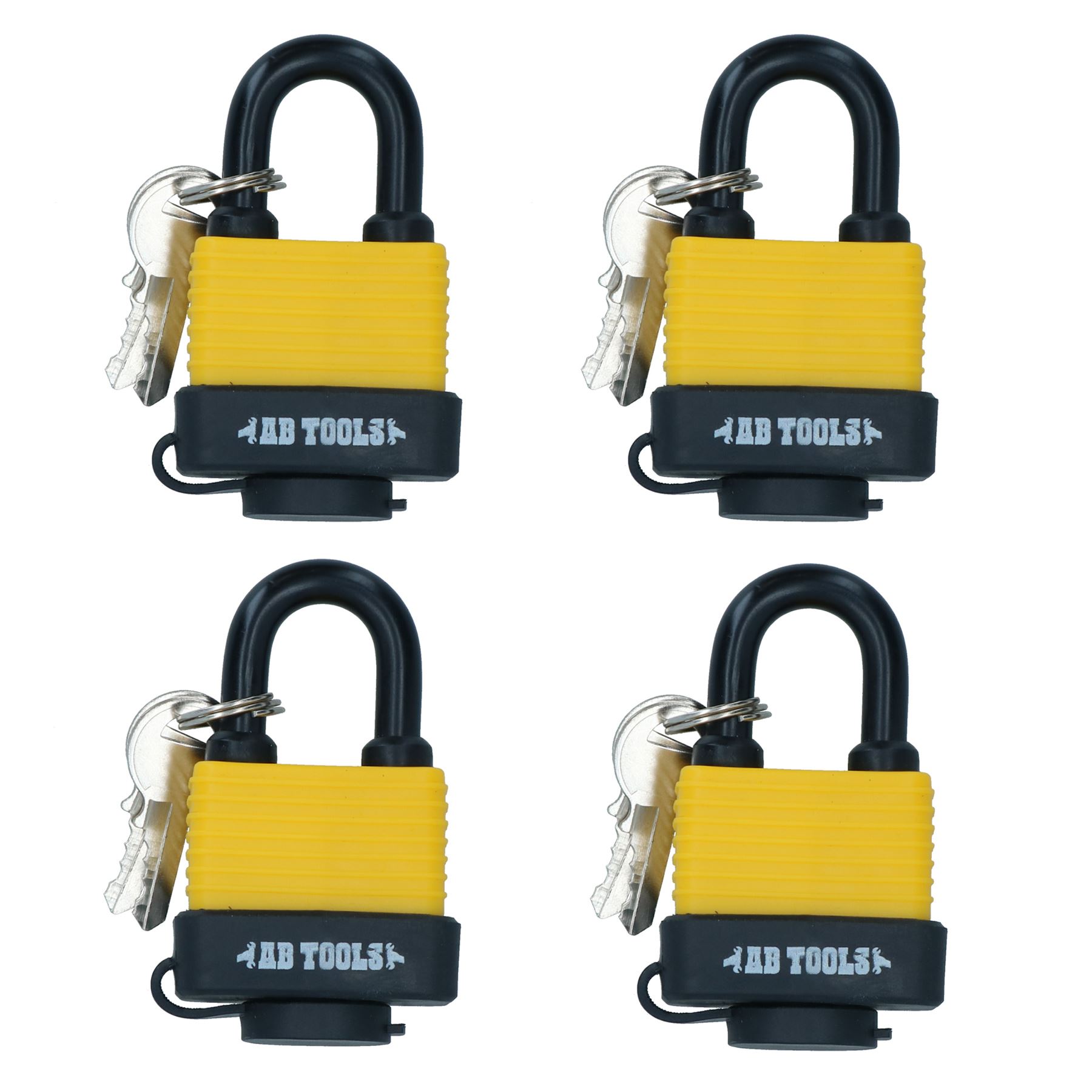 40mm Keyed Alike Padlocks Security Locks Weather Resistant + Waterproof - Picture 2 of 19