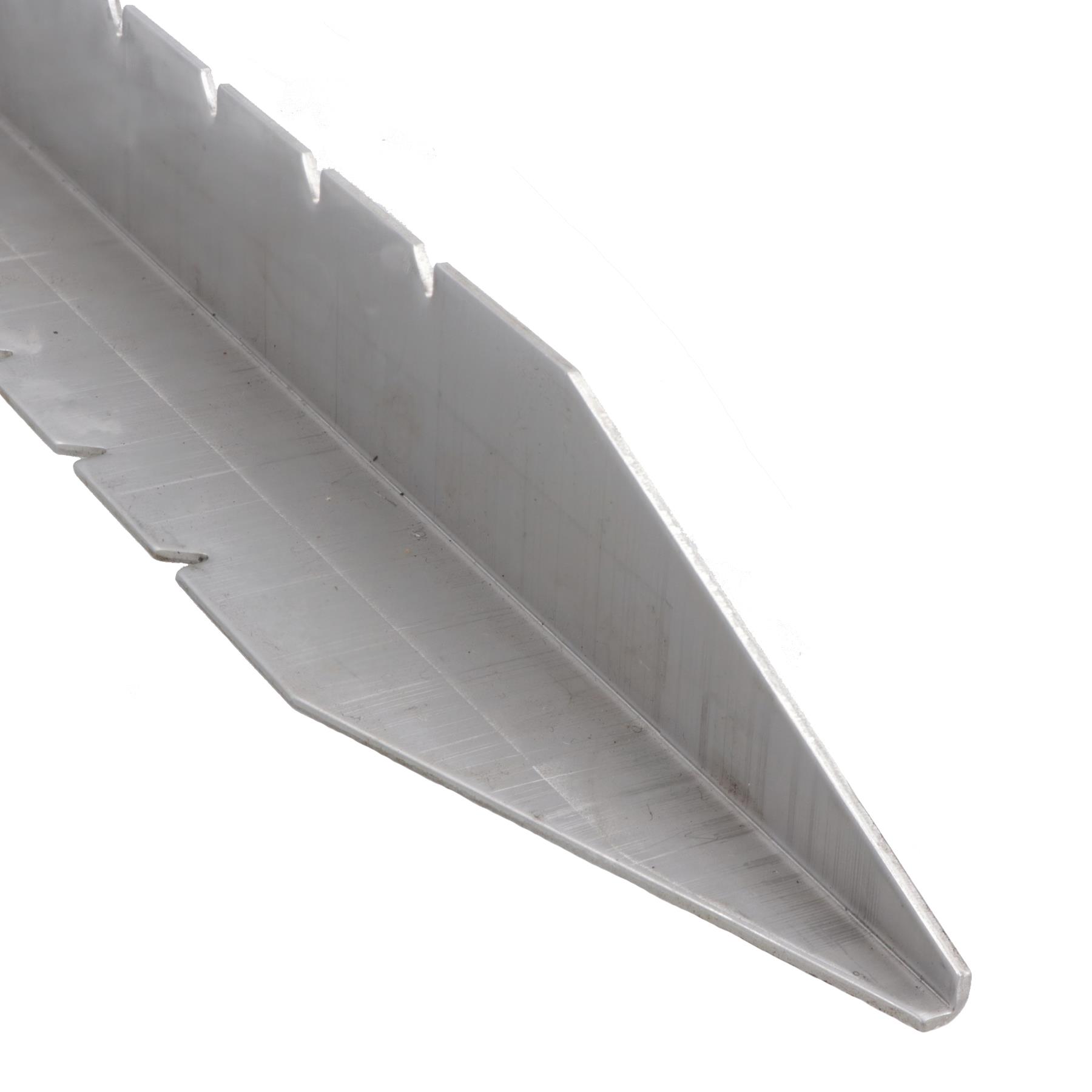 Pico de estaca de acero inoxidable con soporte de esquina individual para cama de jardín 440 mm - Imagen 5 de 51