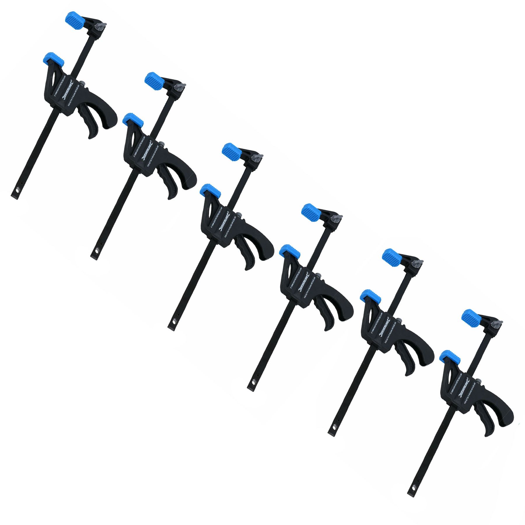 150mm (6in) Mini Quick Release Ratchet Speed Clamp Spreader Bar Grip - Picture 14 of 37