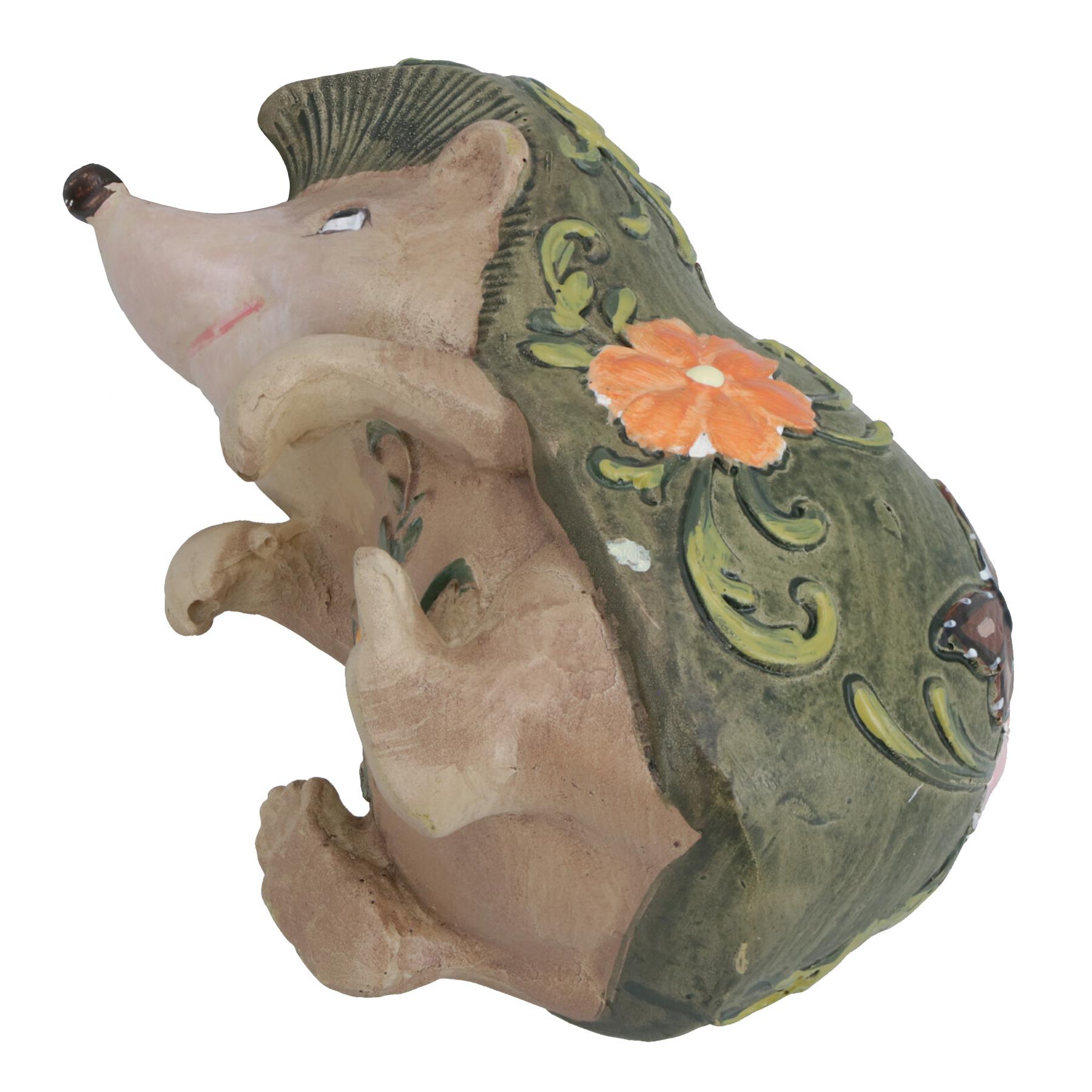 Hedgehog Rabbit Turtle & Snail Plant Pot Hanger Garden Ornament Statue Vase - Picture 5 of 27