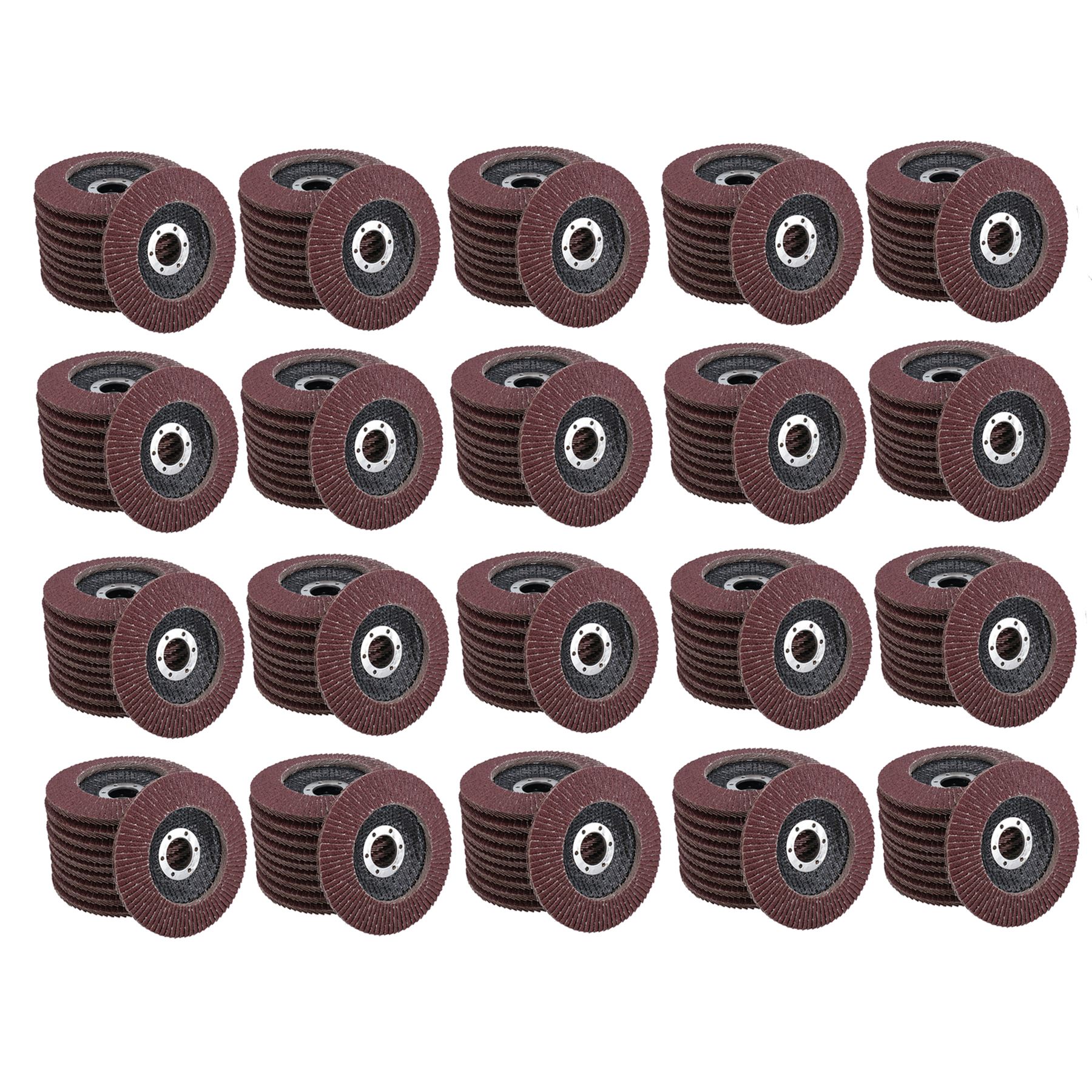 Type 29 Premium Flap Grinding Sanding Discs 80 Flaps 80 Grit Medium 115mm - Picture 35 of 40