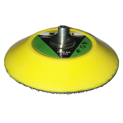 2 Zoll/3 Zoll Klett Stützpads Schleifen Polieren M6 Gewinde für Druckluftschleifer - Bild 9 von 19