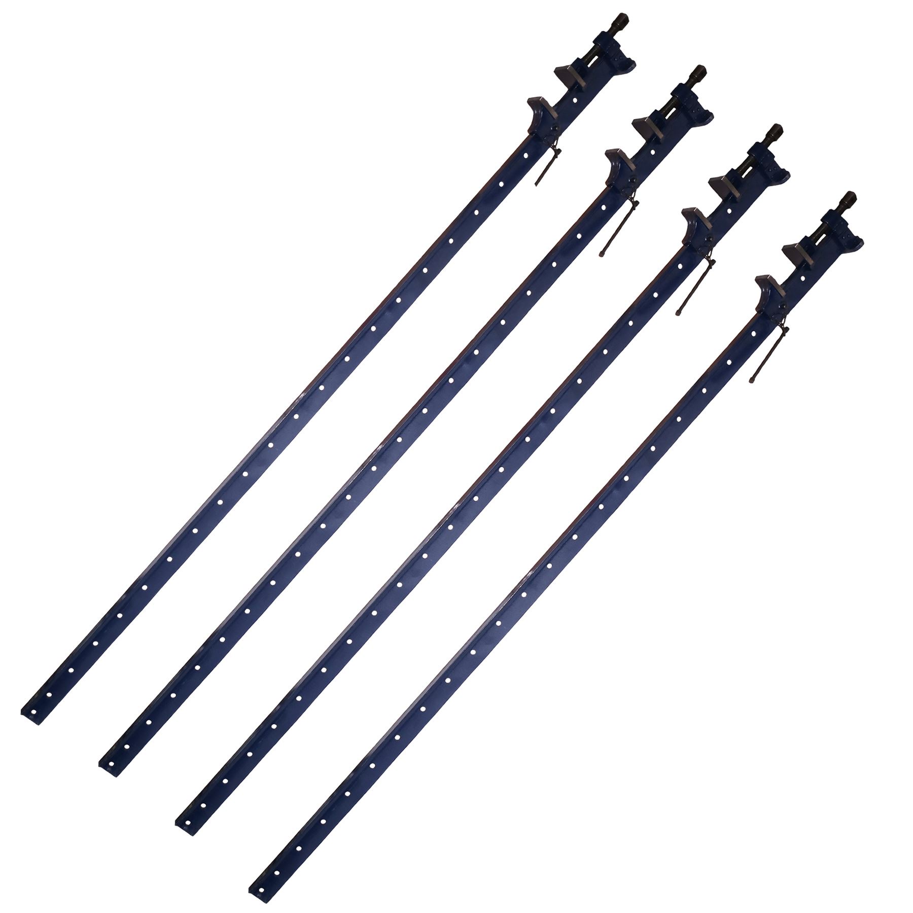 60” (1500mm) Cast Iron T-Bar Sash Clamp Grip Work Holder Vice Slide Cramp - Picture 6 of 7