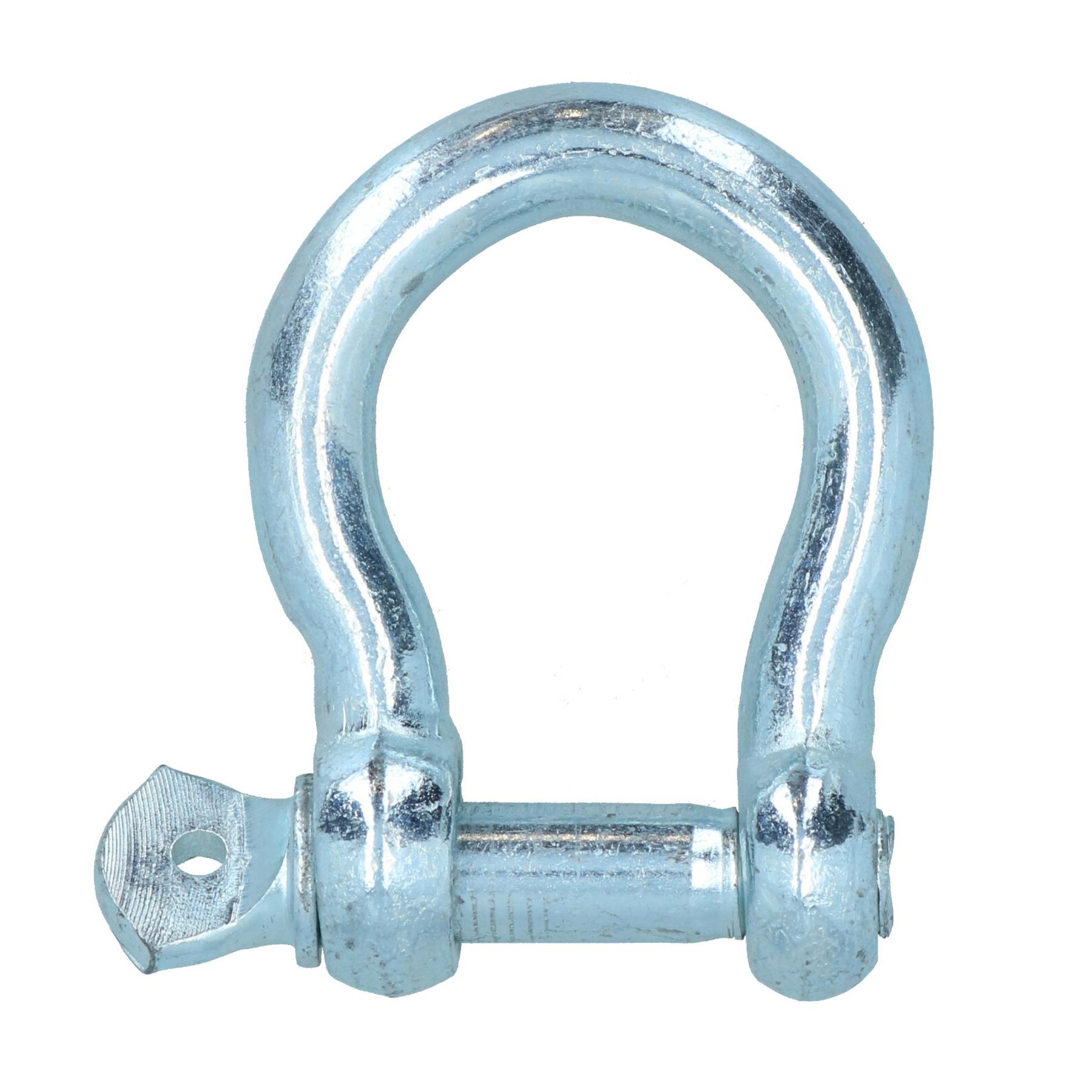 Grillete de arco galvanizado de 10 mm grillete único enlace candelabro barco yate - Imagen 31 de 42