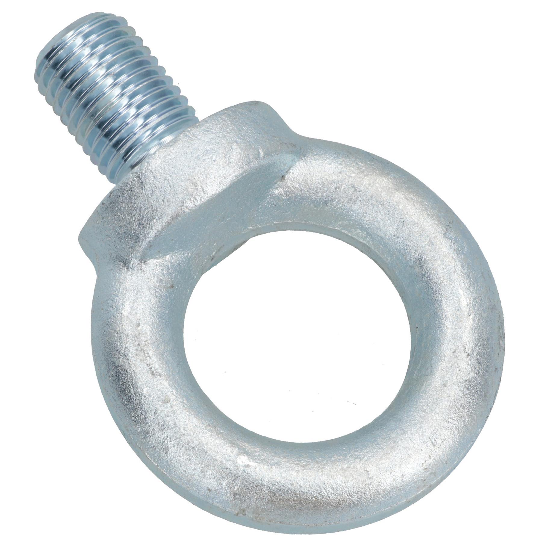 Anillo de perno de ojo con ojos de elevación de 48 mm chapado en zinc 63 mm de longitud capacidad de 8,6 toneladas - Imagen 19 de 26