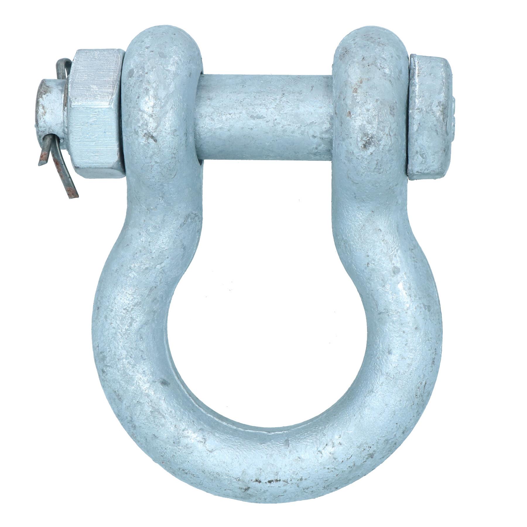 Verzinkter Bogenschäkel Sicherheitsnadel 7/8 Zoll (22 mm) 6,50 T nach US Fed Spec - Bild 3 von 21