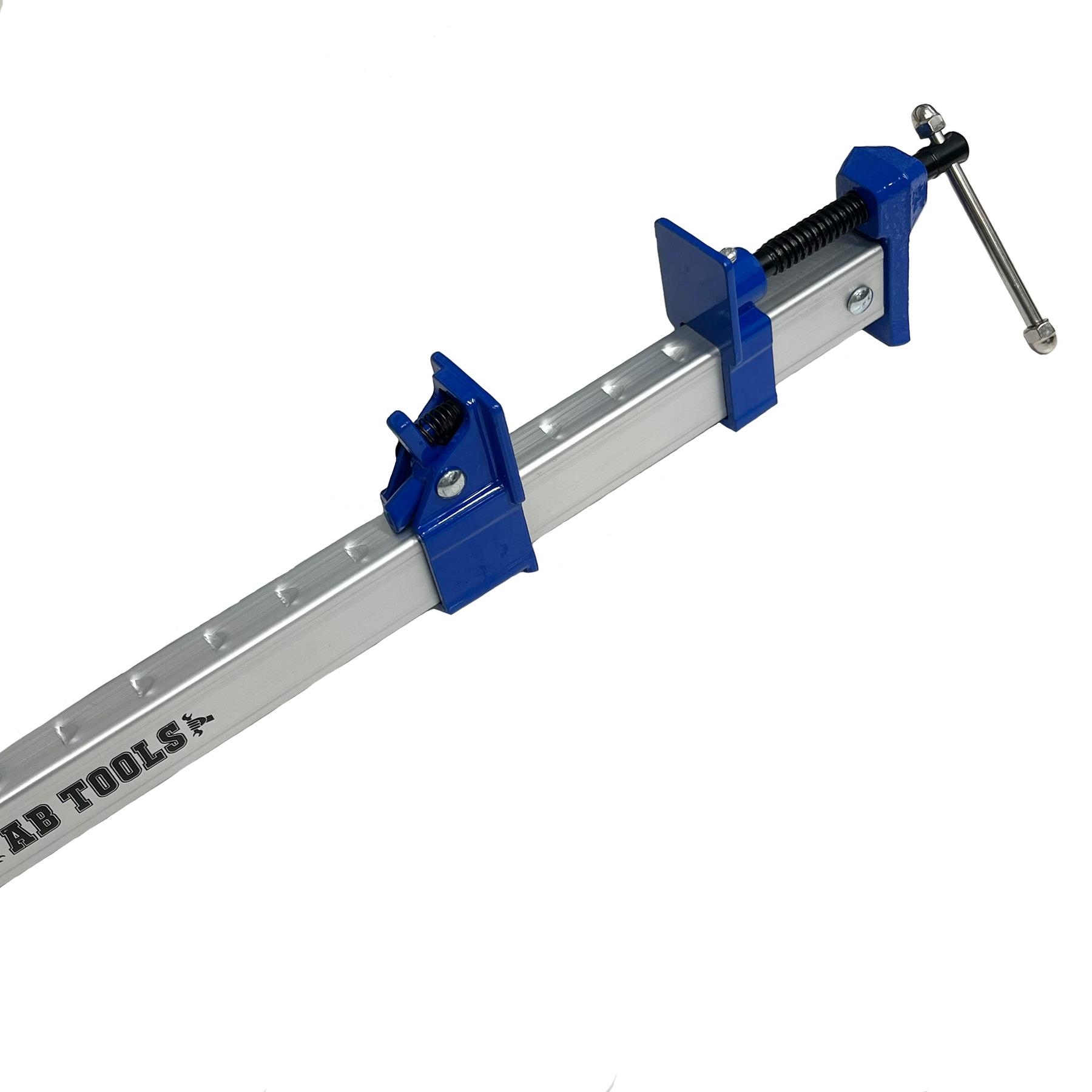 Abrazadera de marco de aluminio de 48" (1200 mm) soporte de trabajo para banco vicio deslizamiento calambre - Imagen 19 de 25
