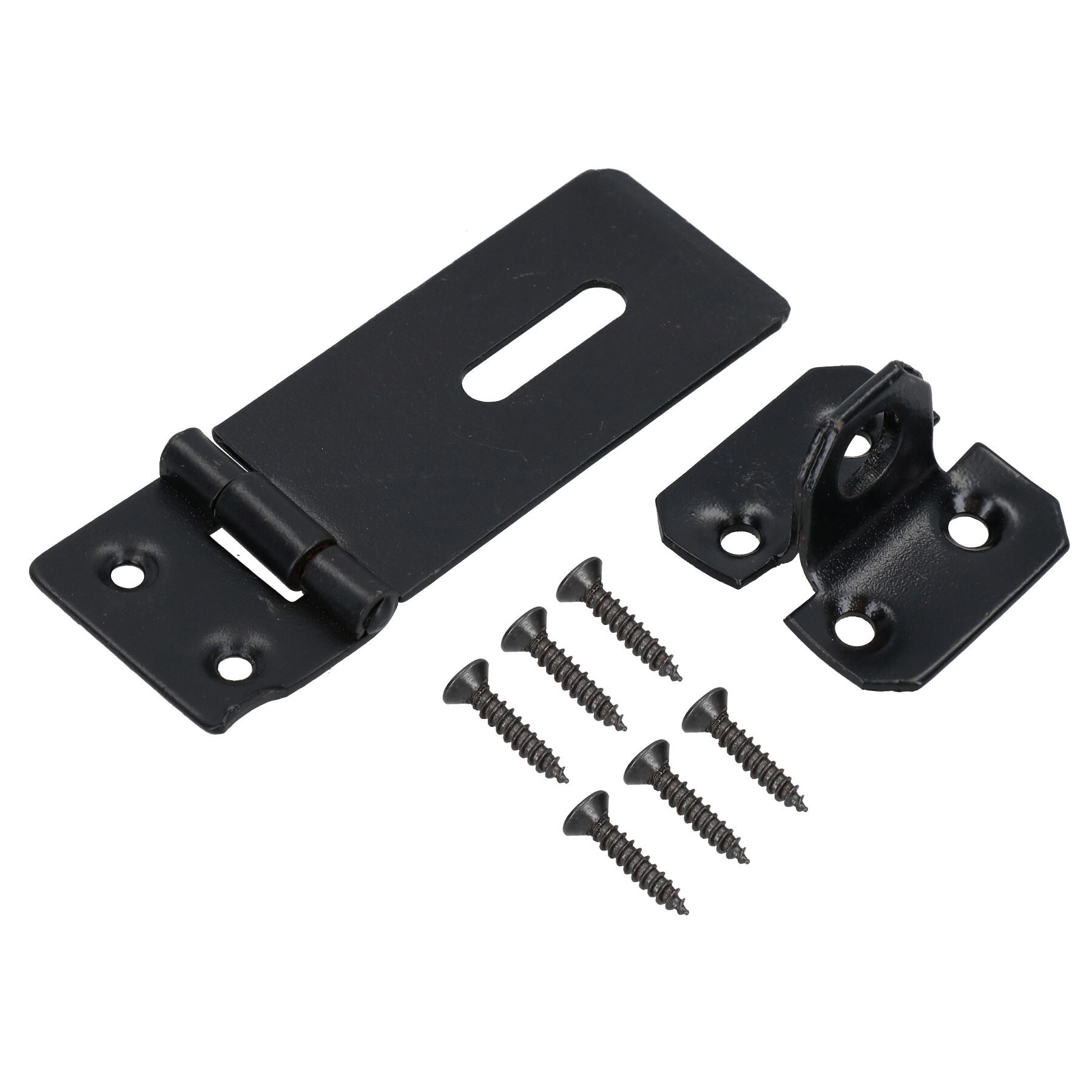 Cerradura de seguridad de alta resistencia y grapas de 3” (75 mm) para puertas cobertizos puertas - Imagen 2 de 6