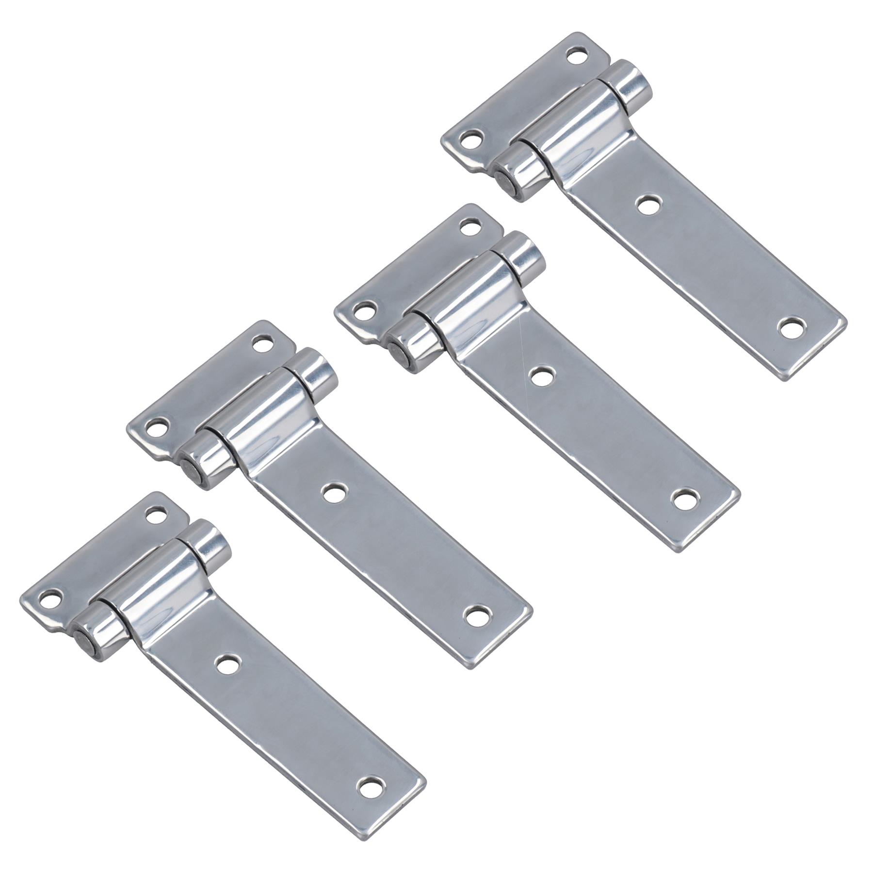 316 Stainless Steel Bolt on Door Hatch Hinge Bracket Fastener Marine 105mm - Picture 13 of 30