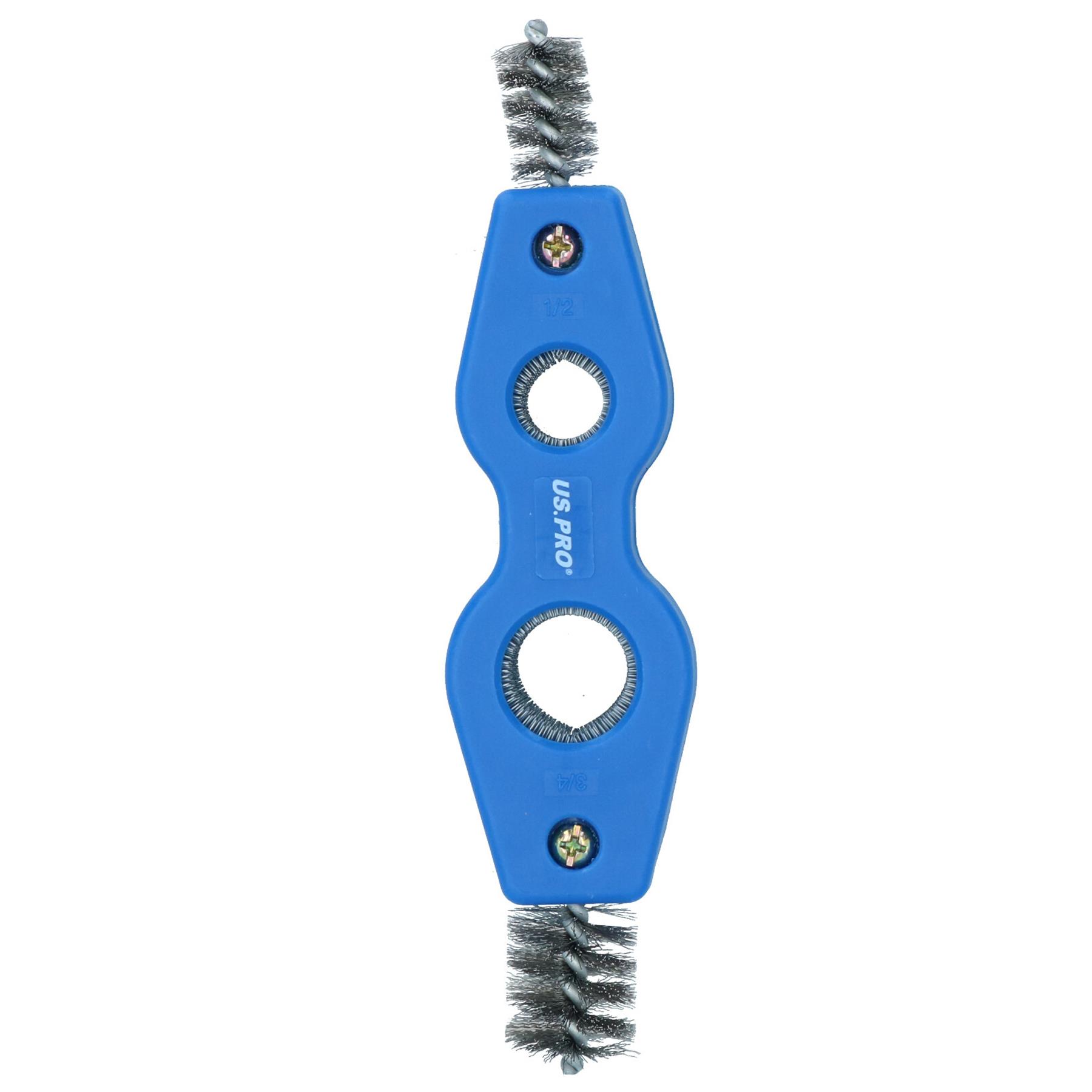 Limpiador de tuberías interno y externo de doble extremo desbarbadora desbarbado 15 + 22 mm - Imagen 3 de 14