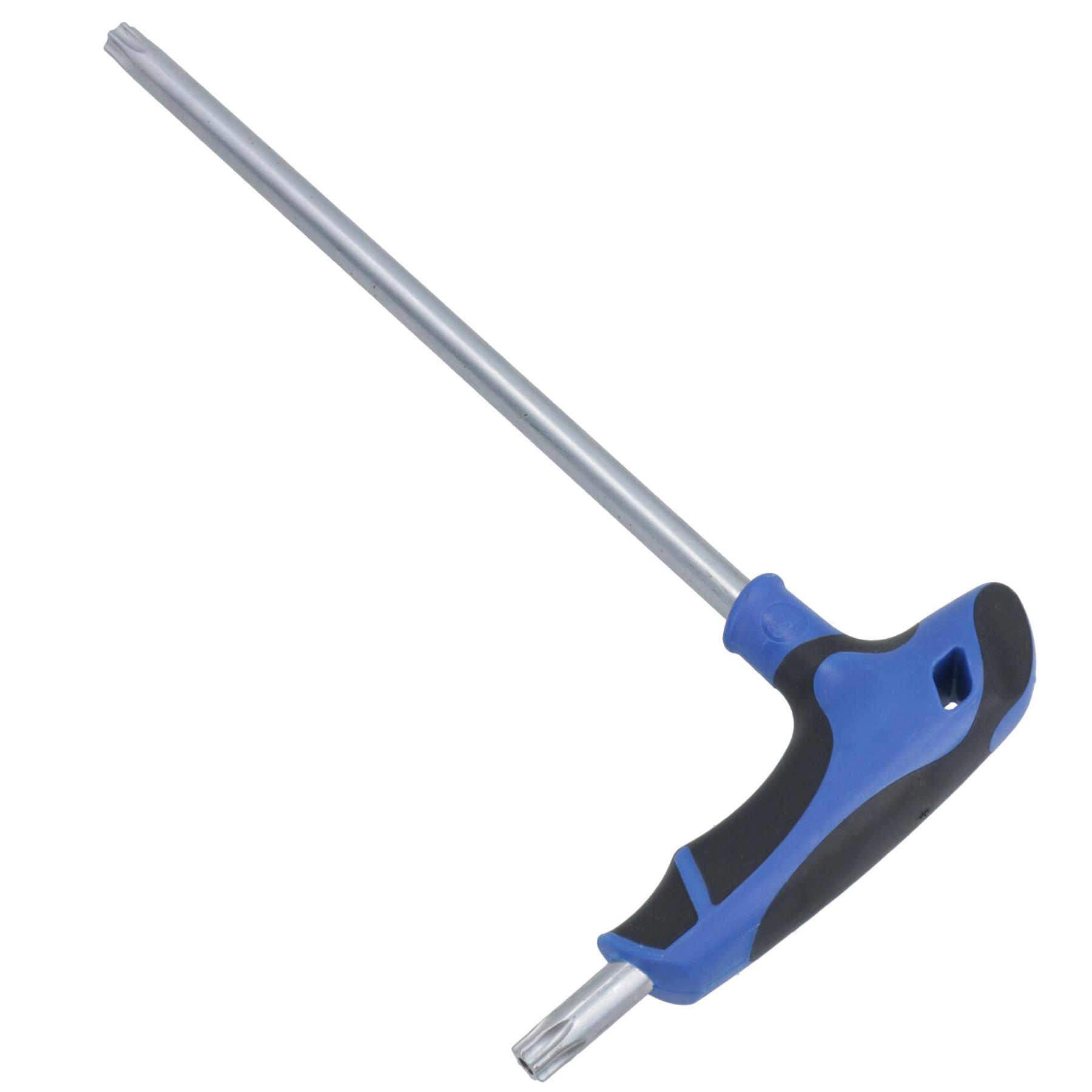T10 - T50 Tamper Torx Star T Handle Wrench T Bar Short + Long High Torque - Picture 55 of 56