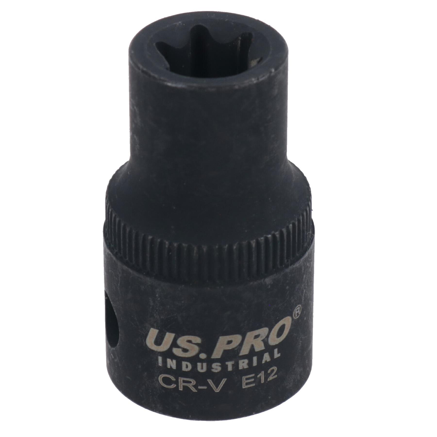 Enchufe Torx Star E de impacto impactado hembra 3/8 pulgadas unidad poco profunda E5 - E24 - Imagen 50 de 109