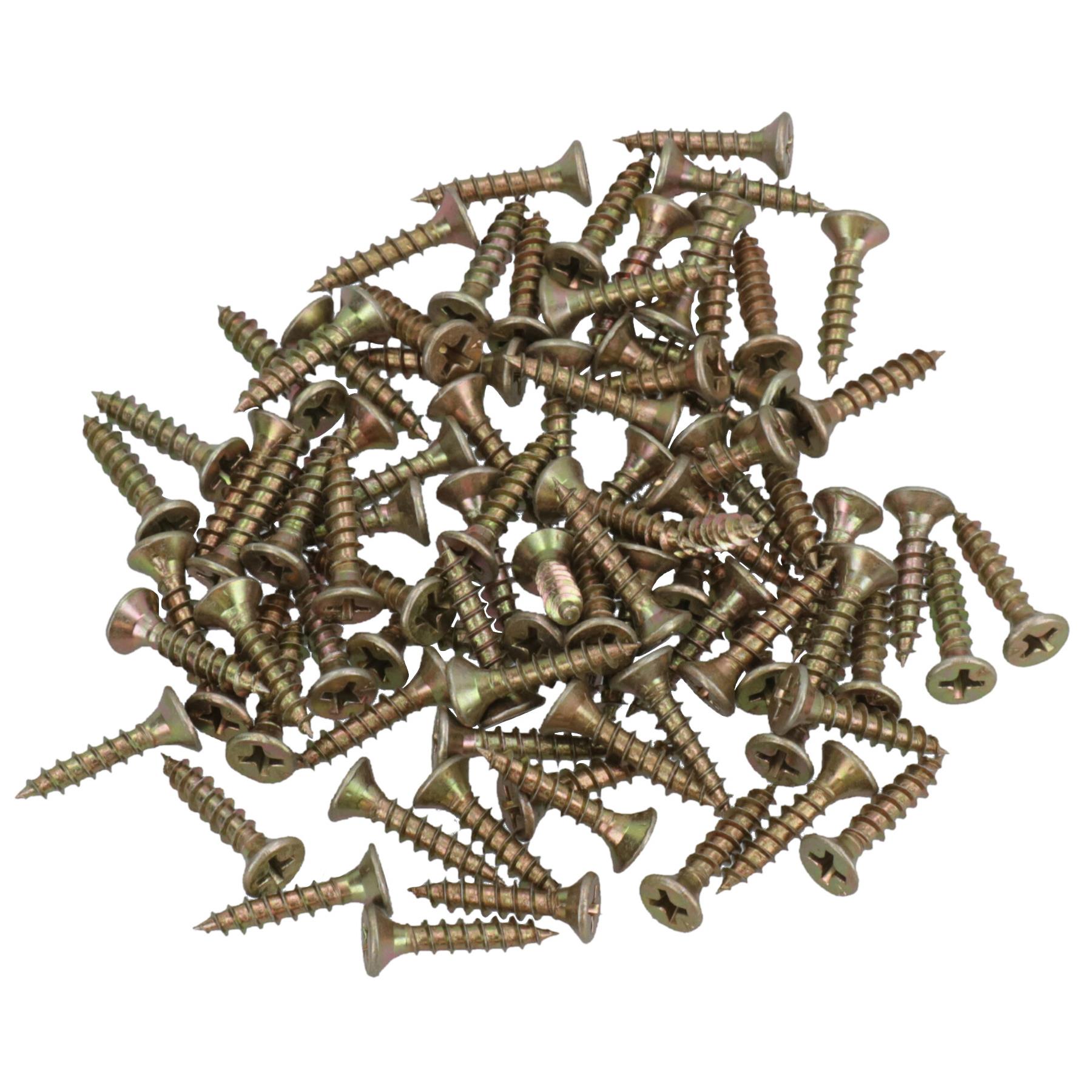 Tornillos de madera de aglomerado multiusos contrahundidos pozi de 20 mm de largo - Imagen 9 de 18