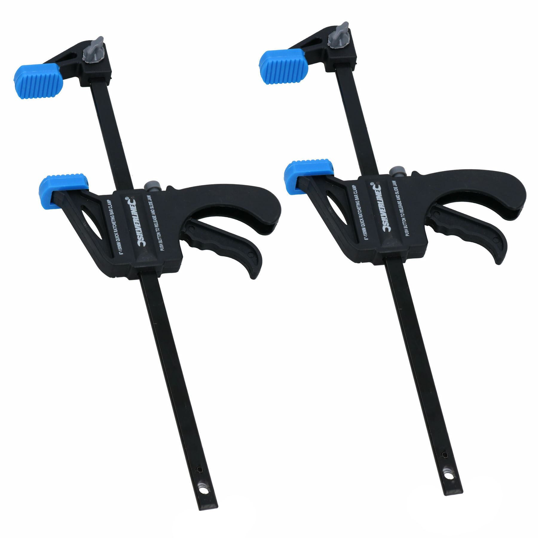 150mm (6in) Mini Quick Release Ratchet Speed Clamp Spreader Bar Grip - Picture 2 of 37