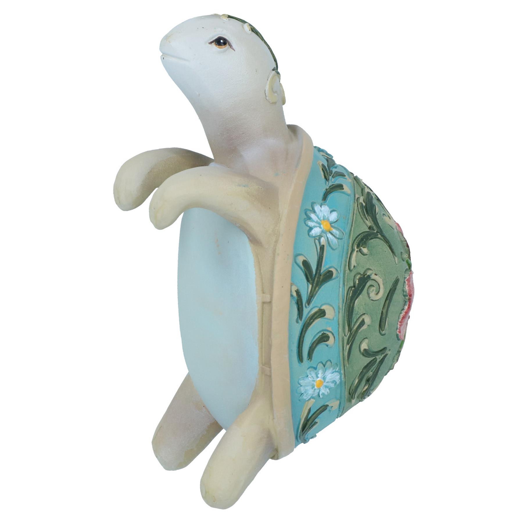 Hedgehog Rabbit Turtle & Snail Plant Pot Hanger Garden Ornament Statue Vase - Picture 26 of 27