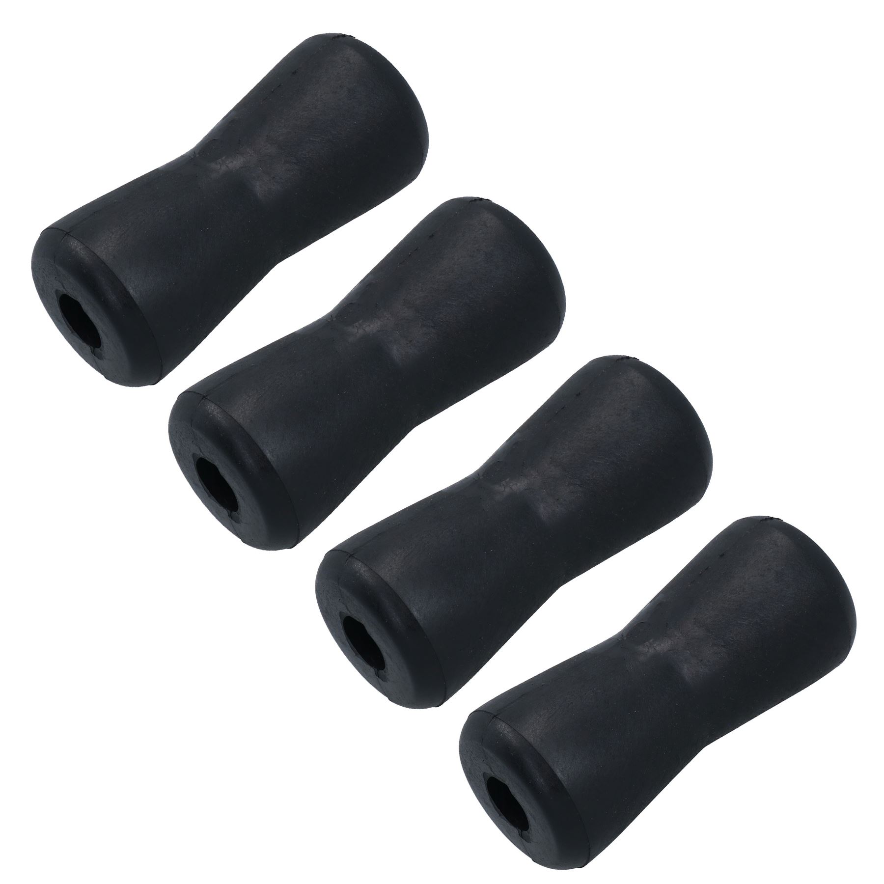 Boat / Jetski / Dinghy Trailer Keel V Rollers Rubber 127mm 16mm Bore - Picture 9 of 10