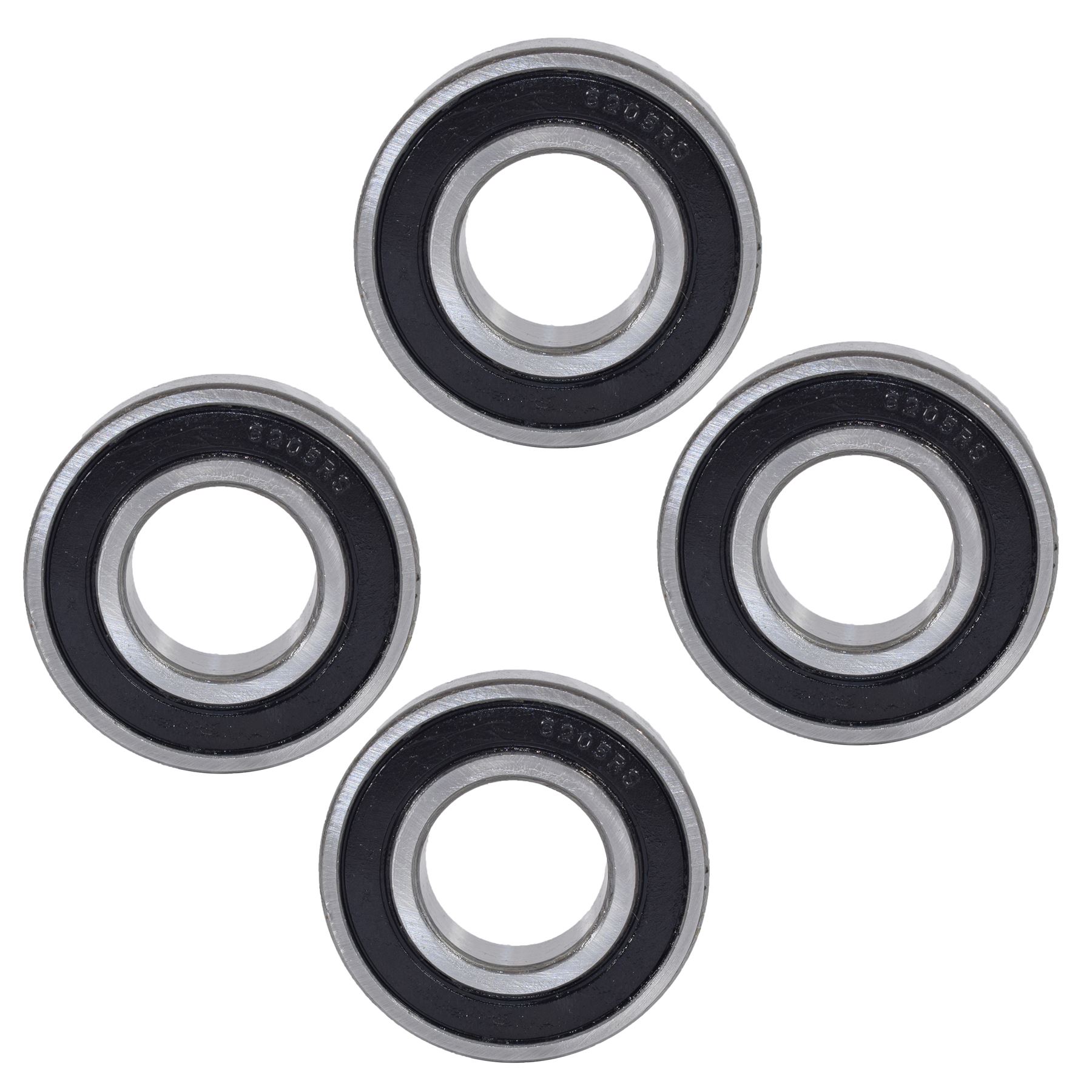 Buje de rueda de remolque sellado rodamientos compactos de bolas métricos ID25 x OD52 x W15 mm - Imagen 6 de 6