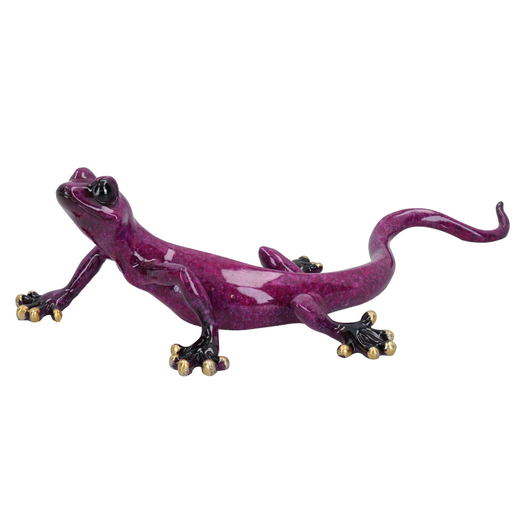 Gecko Lizard Resin Wall Shed Fence Sculpture Decor Statue Ornament House - Picture 18 of 29