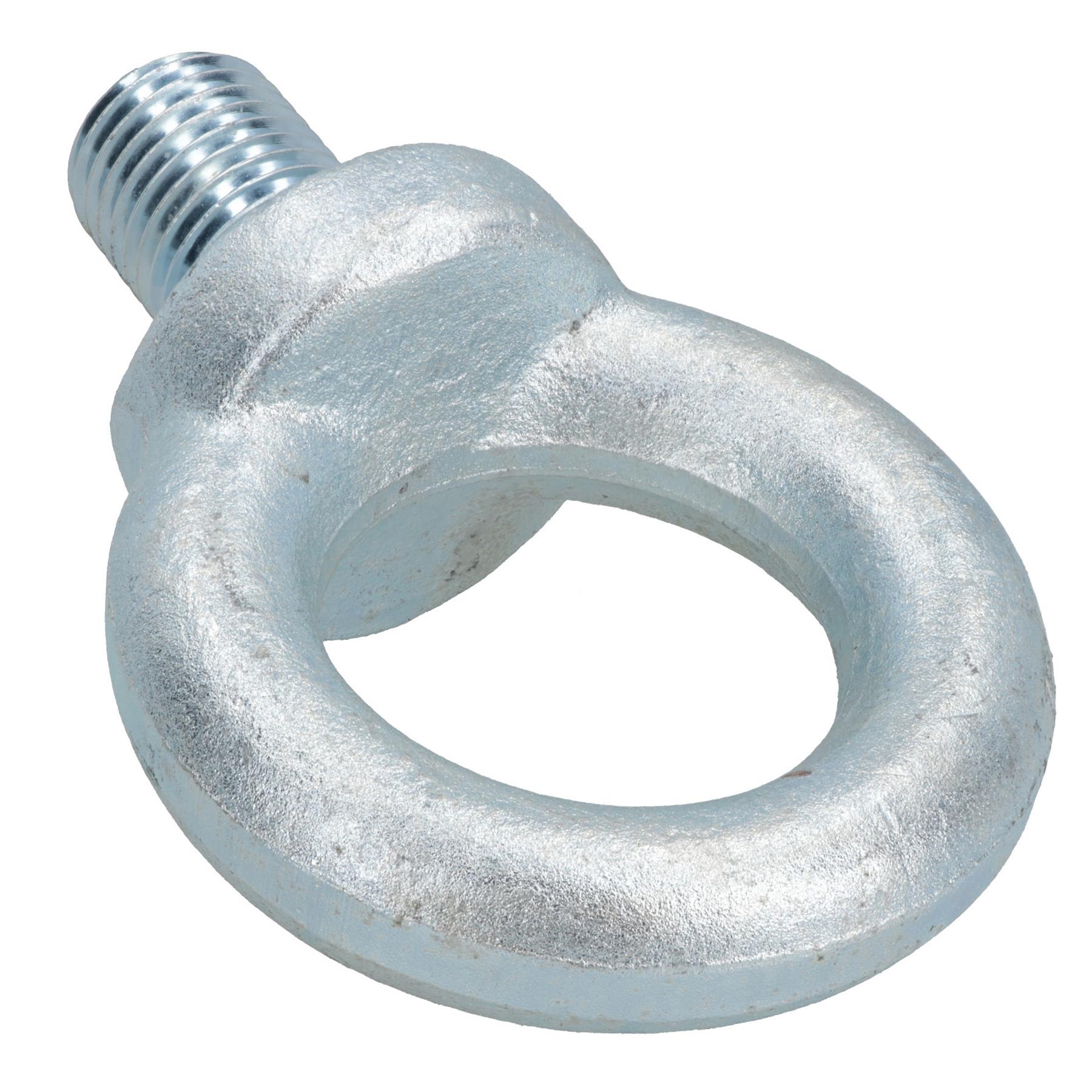 Anillo de perno de ojo con ojos de elevación de 48 mm chapado en zinc 63 mm de longitud capacidad de 8,6 toneladas - Imagen 18 de 26