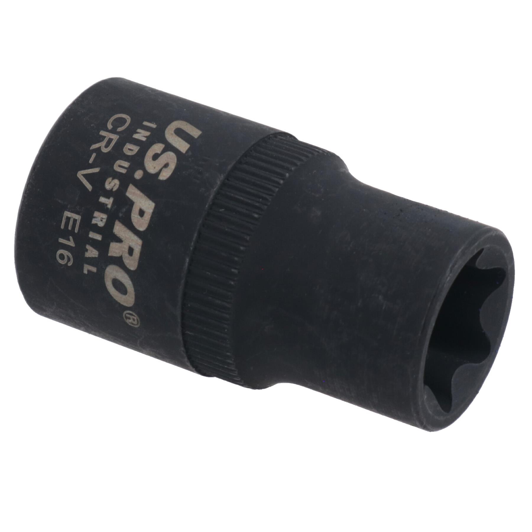 Enchufe Torx Star E de impacto impactado hembra 3/8 pulgadas unidad poco profunda E5 - E24 - Imagen 79 de 109