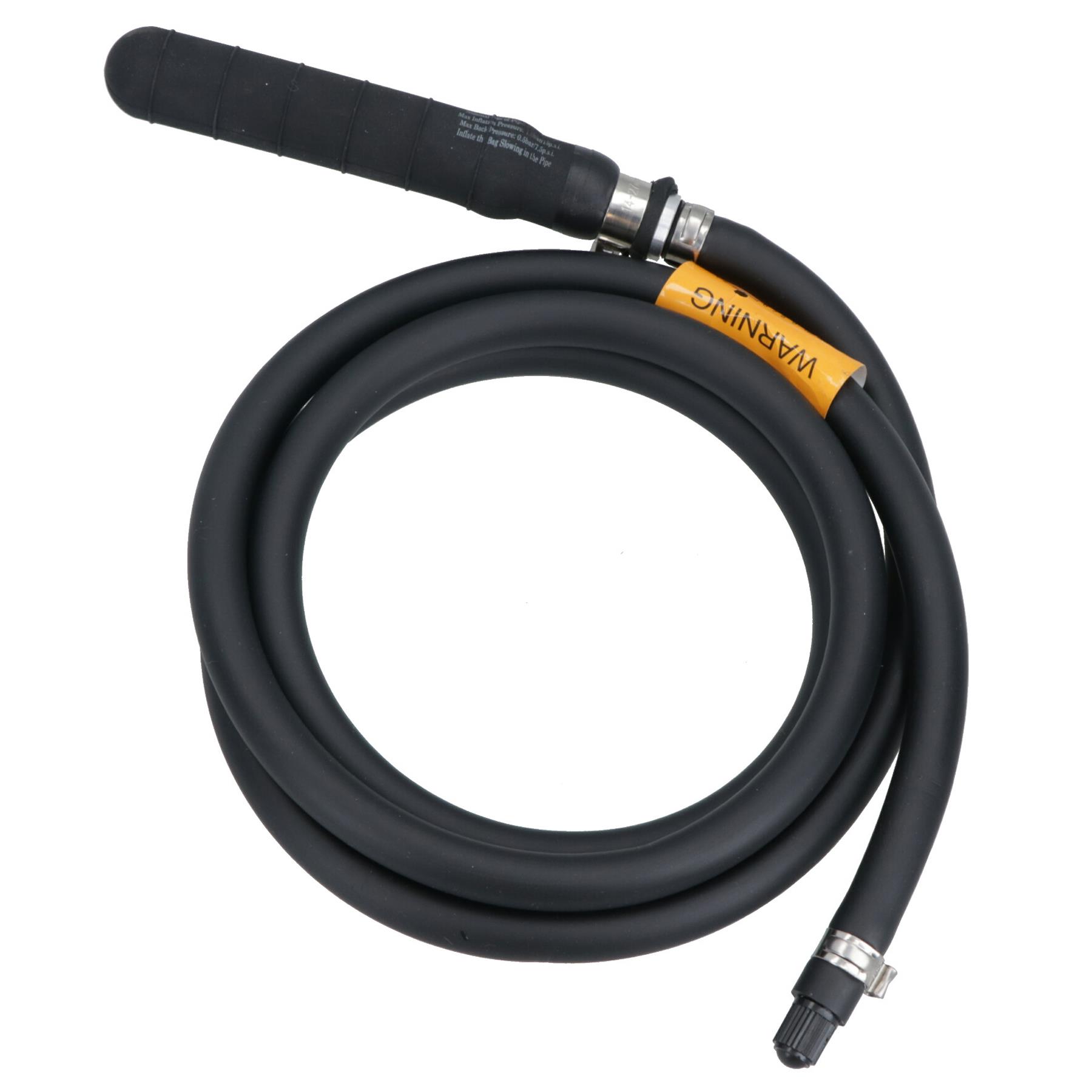PVC Dichtung aufblasbarer Test-Airbag 4"" (100 mm) oder 6"" (150 mm) Ablaufrohr Straupf - Bild 2 von 111