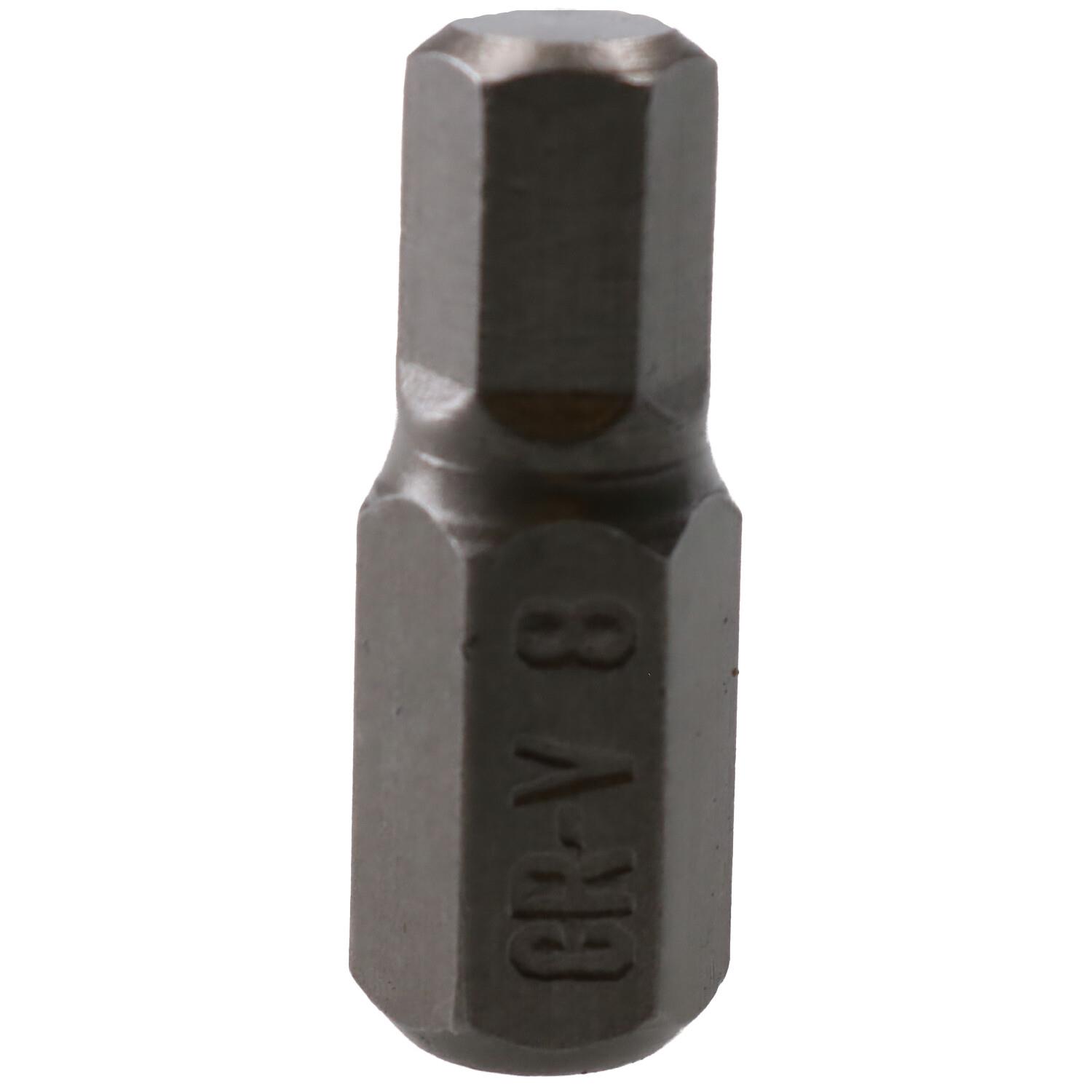 Brocas de llave Allen hexagonales métricas MM 4 mm - 12 mm con vástago de 10 mm corto o profundo - Imagen 8 de 15