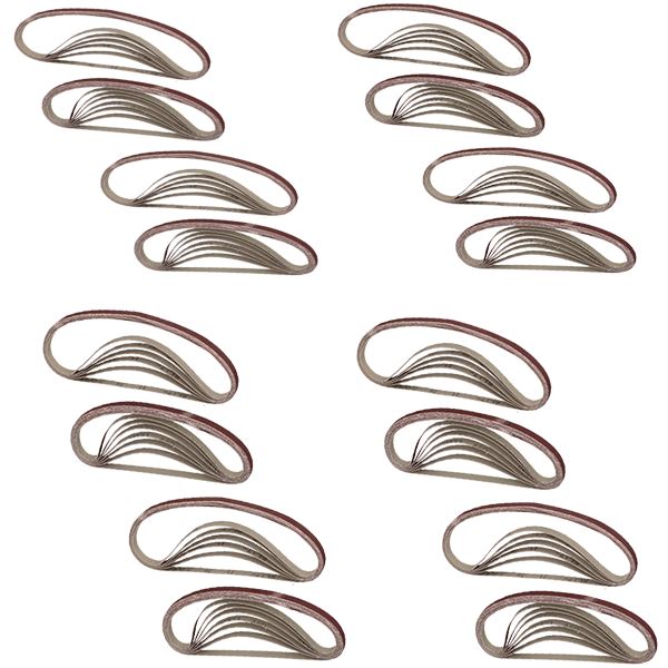 Correas de lijado de 600 mm x 10 mm para lijadoras de aire de largo alcance molienda grano mixto - Imagen 6 de 14