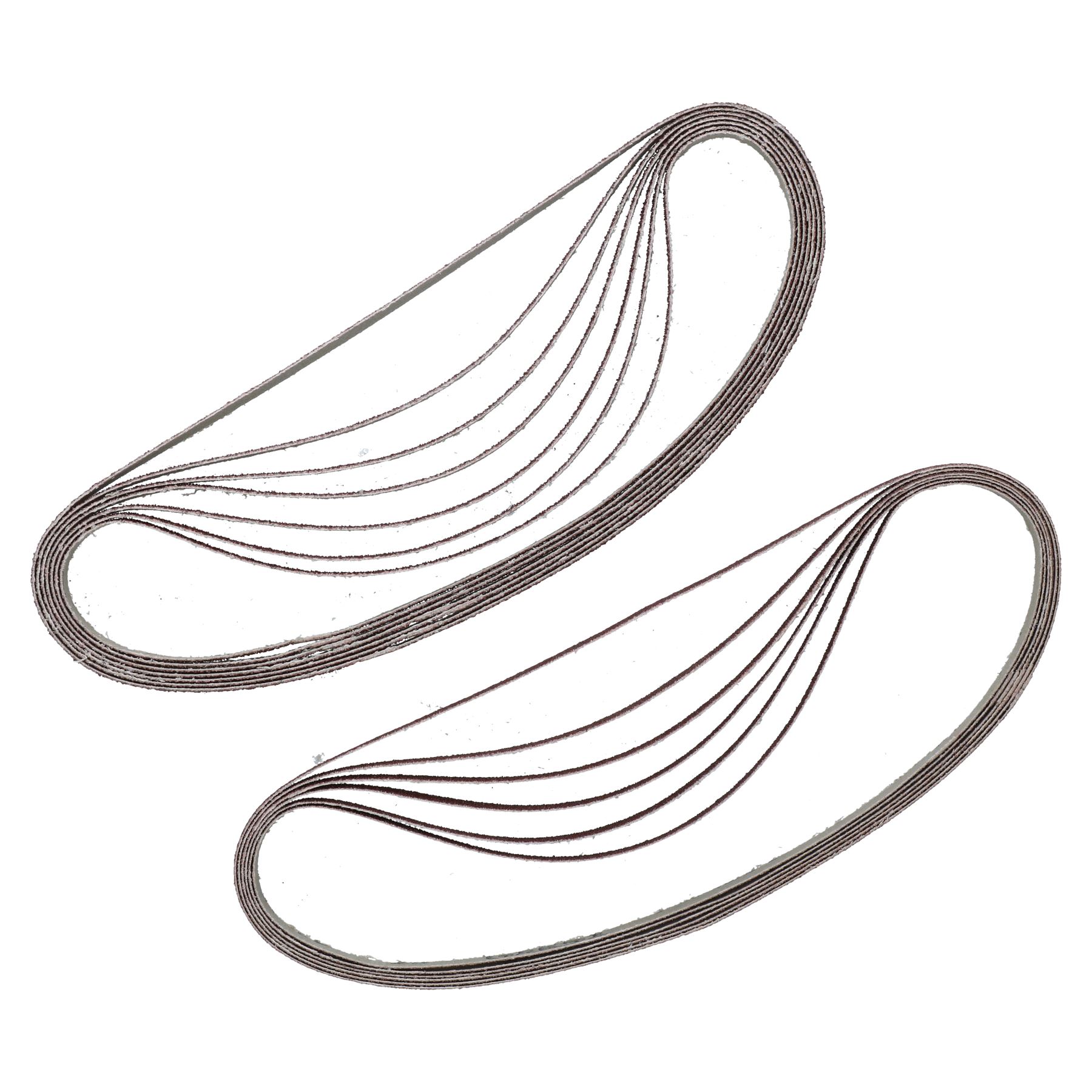 Correas de lijado de 600 mm x 10 mm para lijadoras de aire de largo alcance molienda grano mixto - Imagen 5 de 14