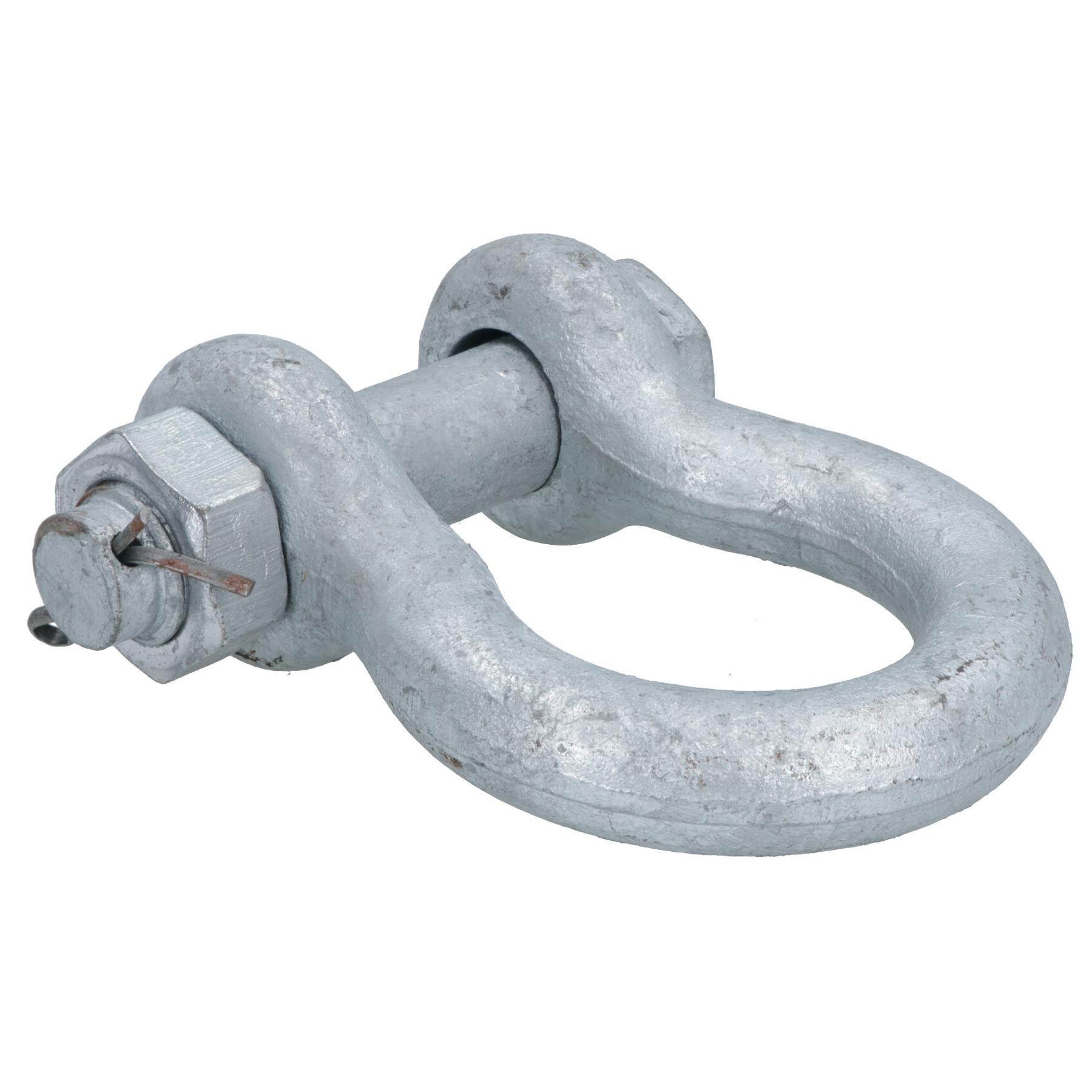 Verzinkter Bogenschäkel Sicherheitsnadel 7/8 Zoll (22 mm) 6,50 T nach US Fed Spec - Bild 20 von 21