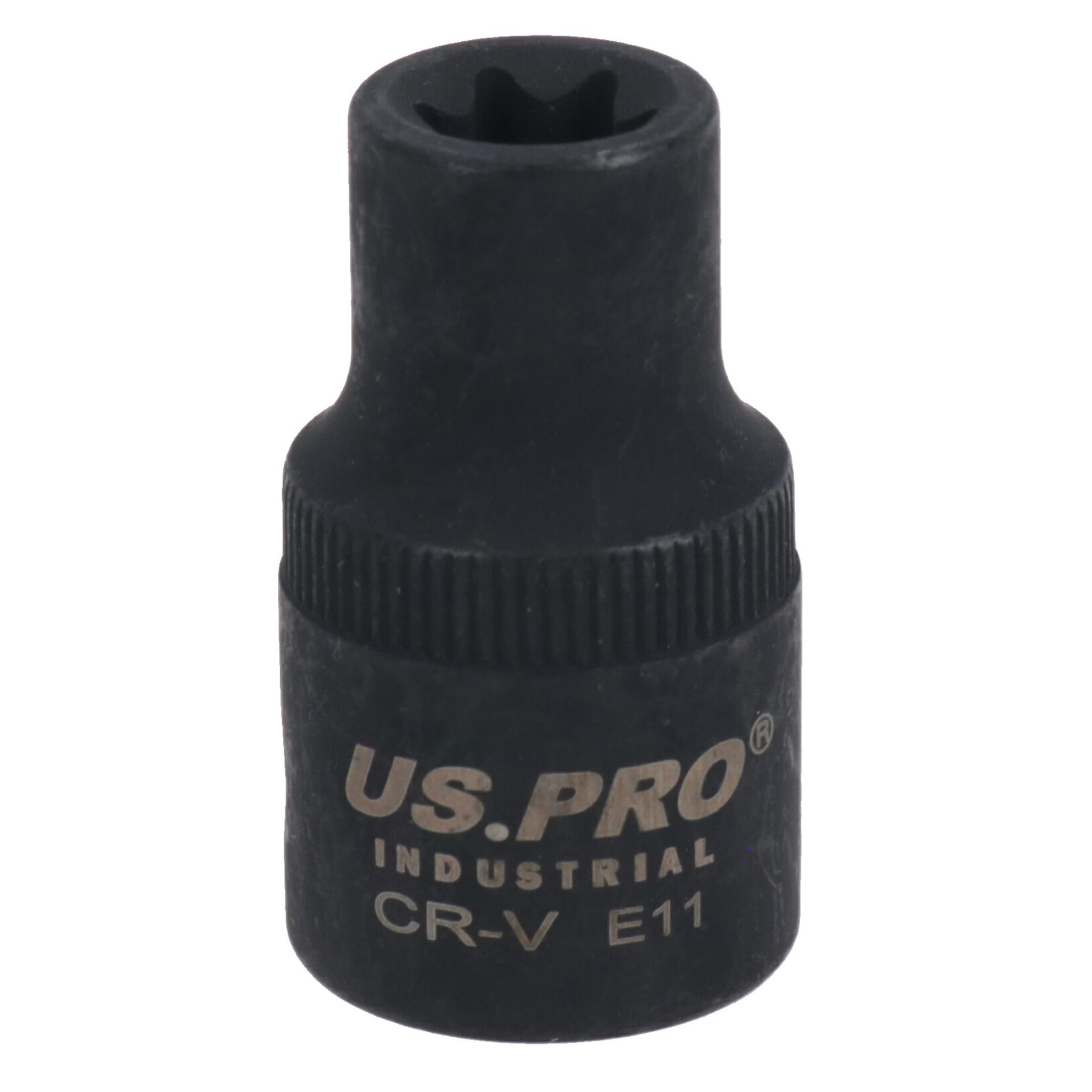 Enchufe Torx Star E de impacto impactado hembra 3/8 pulgadas unidad poco profunda E5 - E24 - Imagen 38 de 109