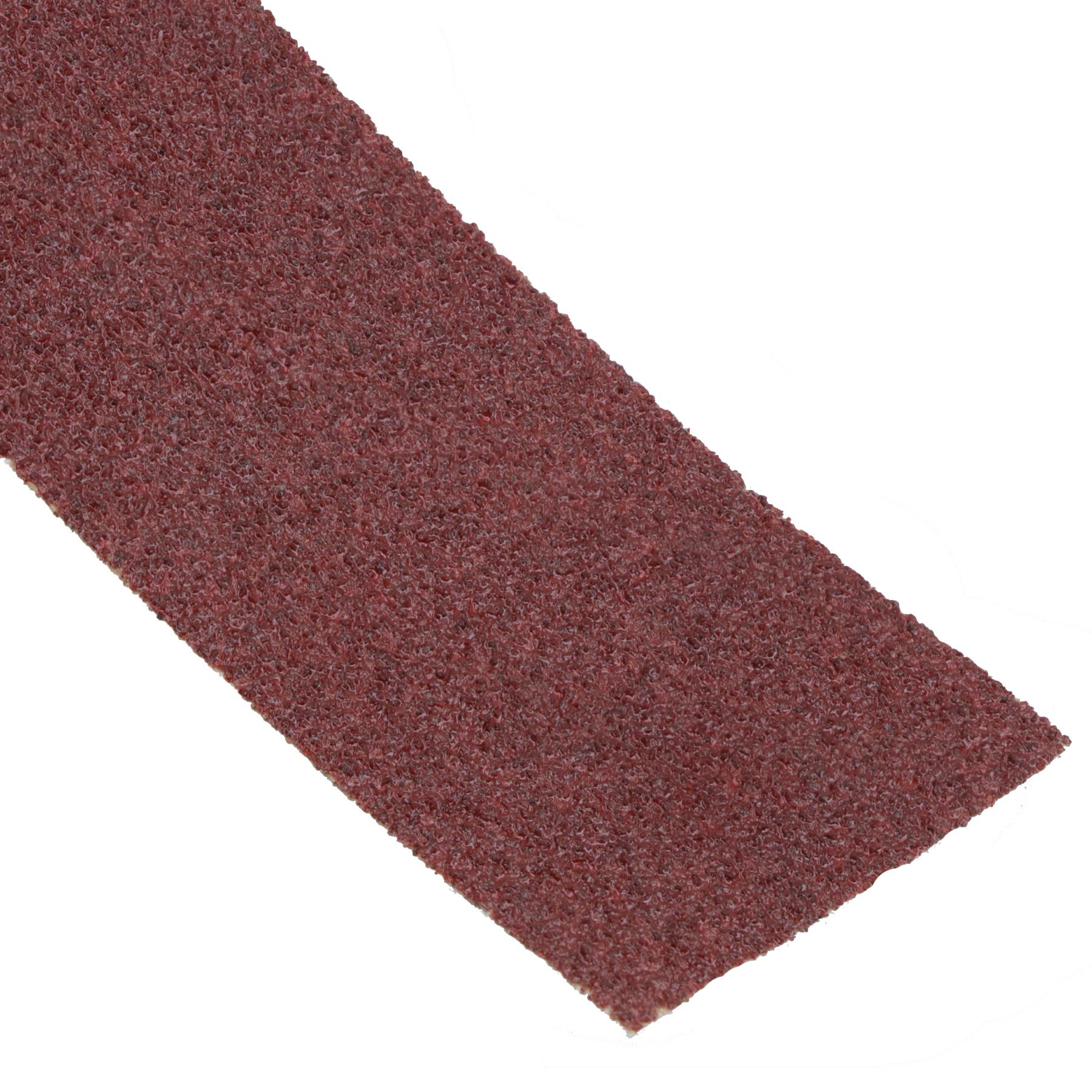 Rollo de tela de esmeril hoja de lijado abrasivo grano 80 3,8 cm x 460 cm óxido de aluminio - Imagen 6 de 21