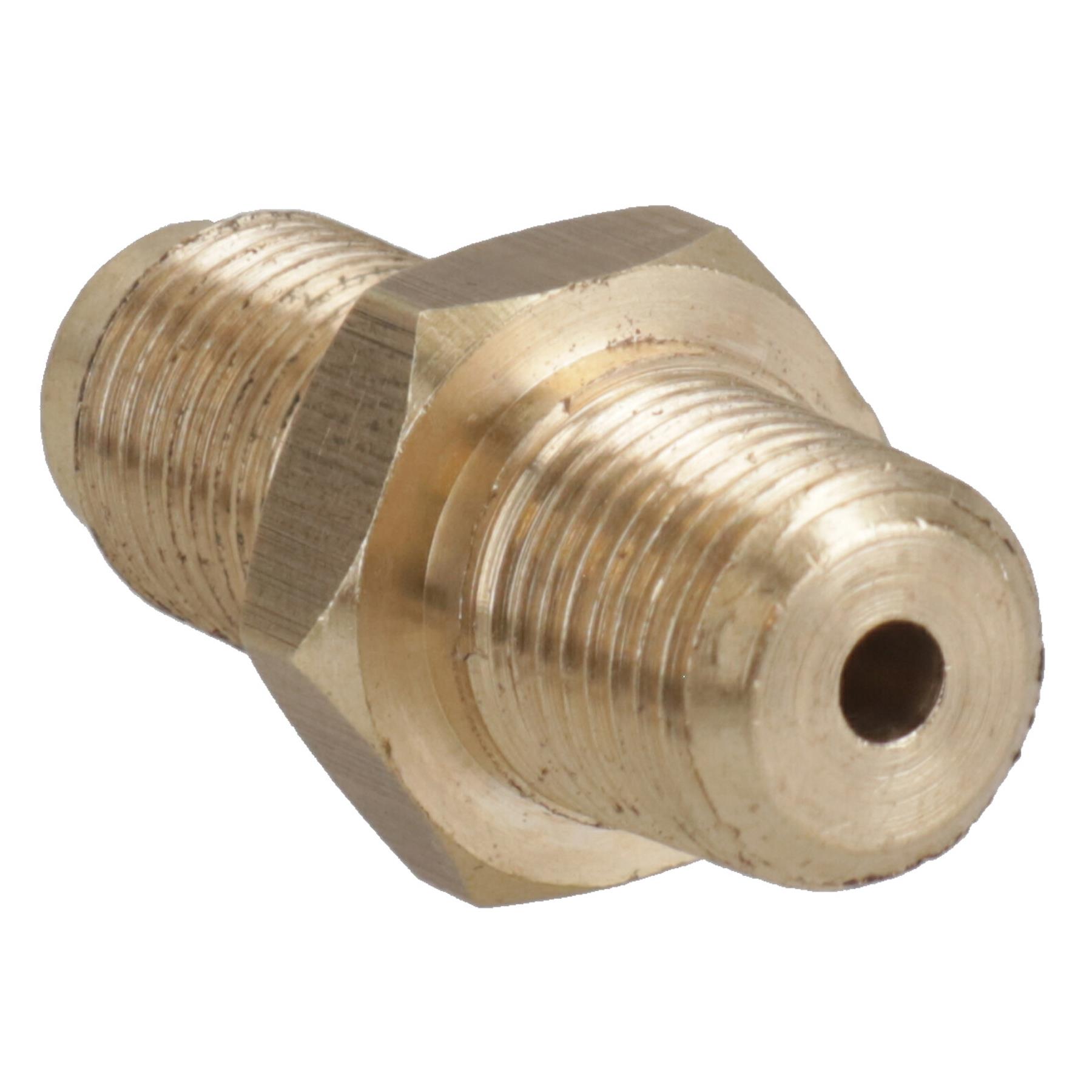 Conector adaptador tubo embrague freno hidráulico latón 1/8 – 1/8 rosca macho - Imagen 5 de 21